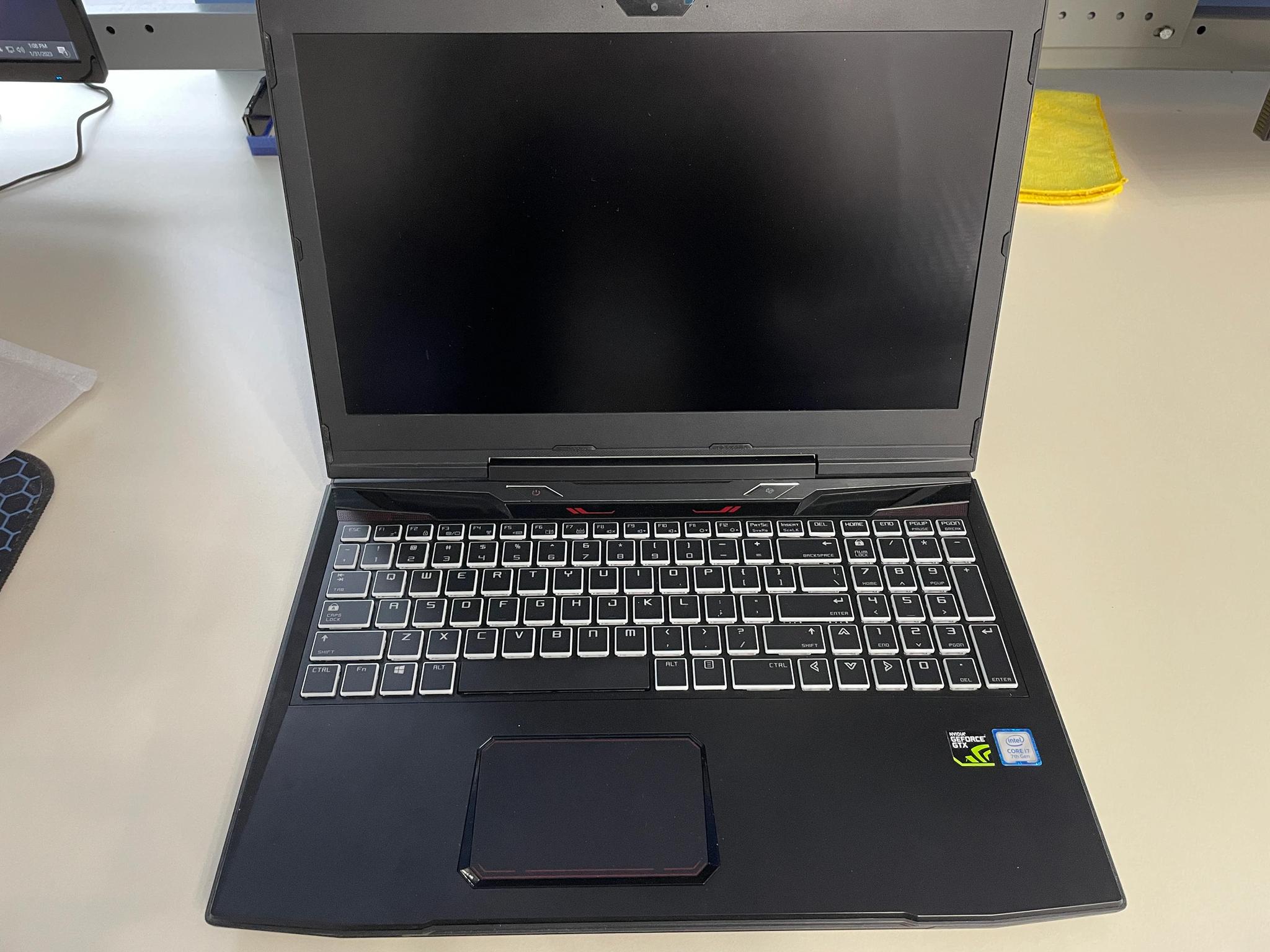 Clevo 15.6" Gaming Laptop