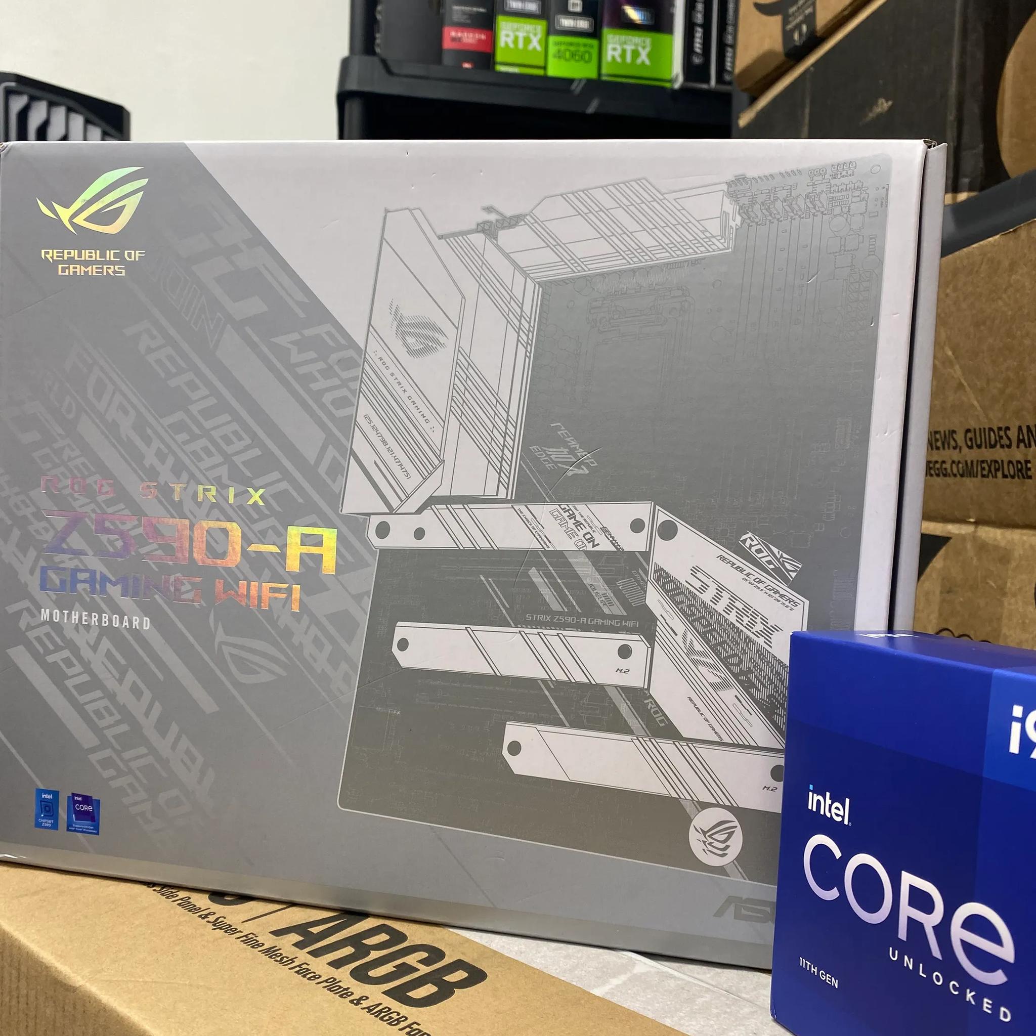 CPU | MOBO| COMBO | i9-11900K |ASUS Z590 NEW
