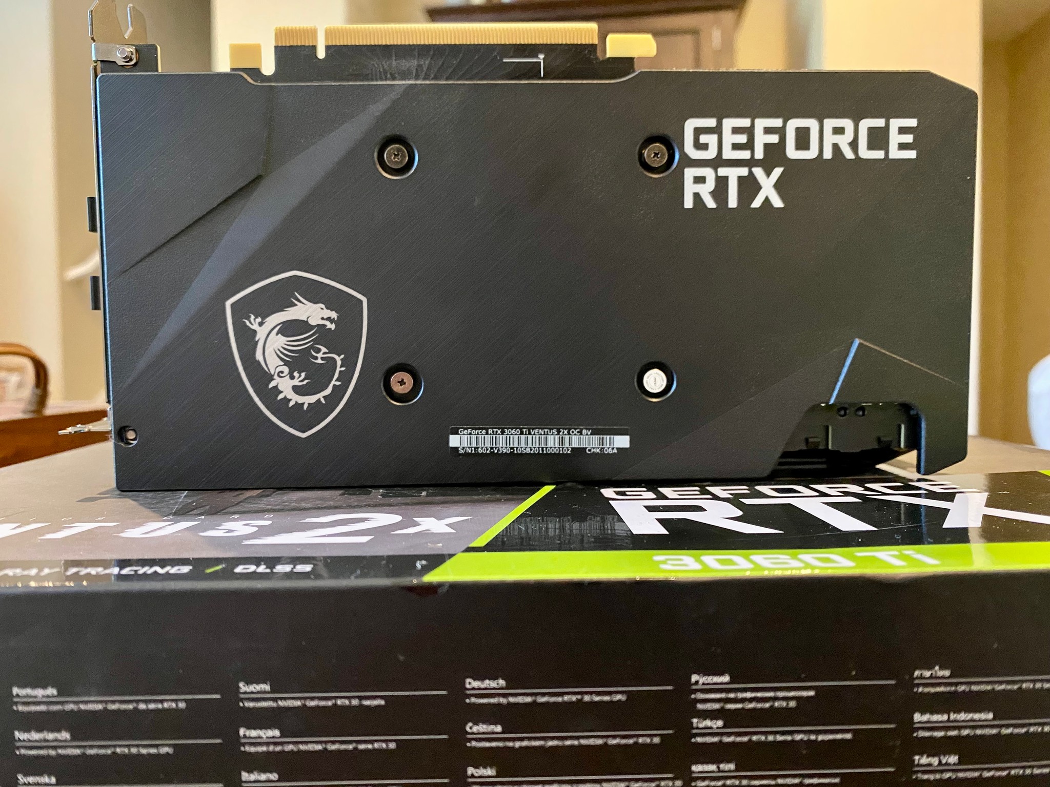 MSI RTX 3060 Ti - VENTUS 2X