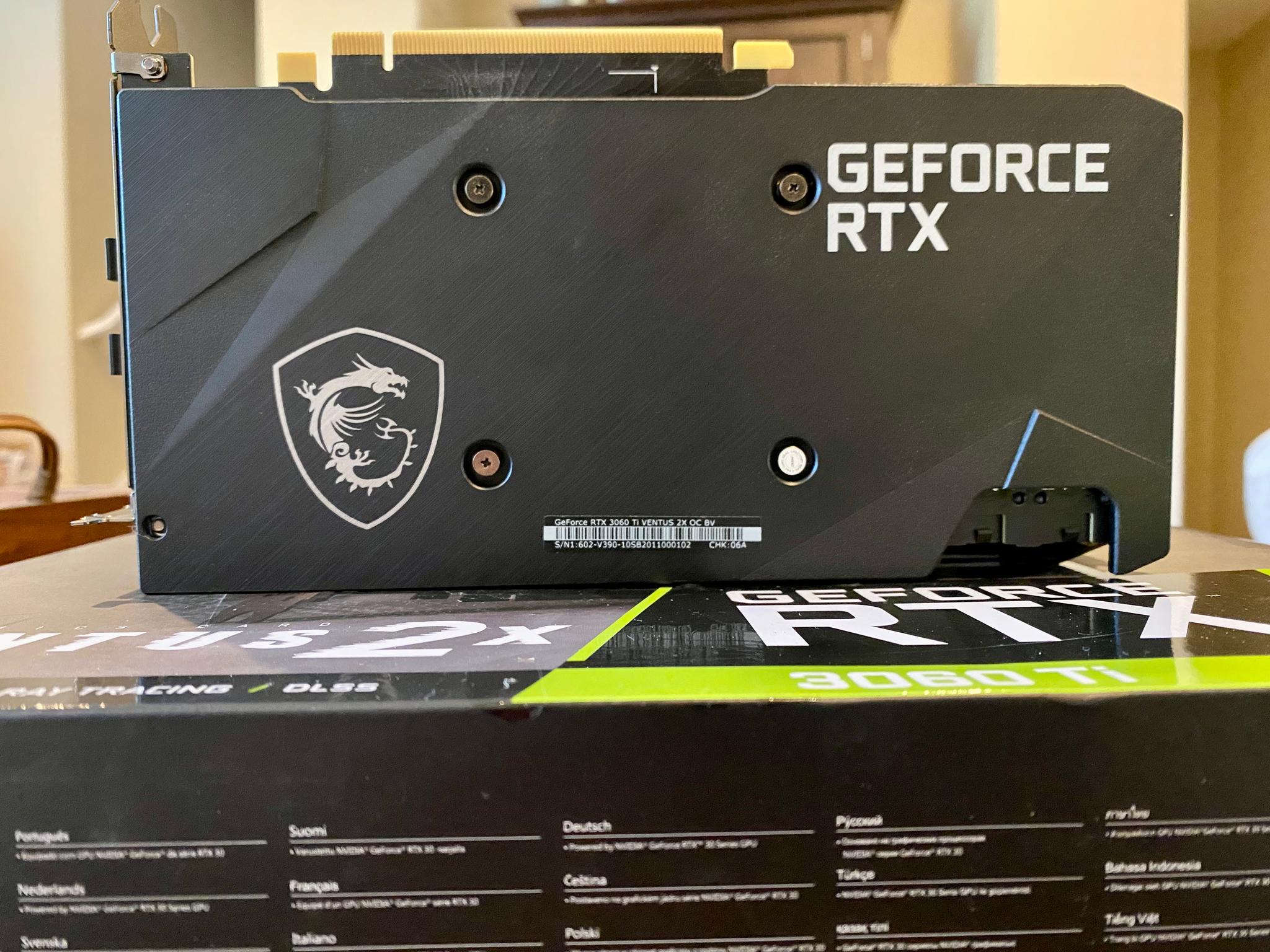 MSI RTX 3060 Ti - VENTUS 2X