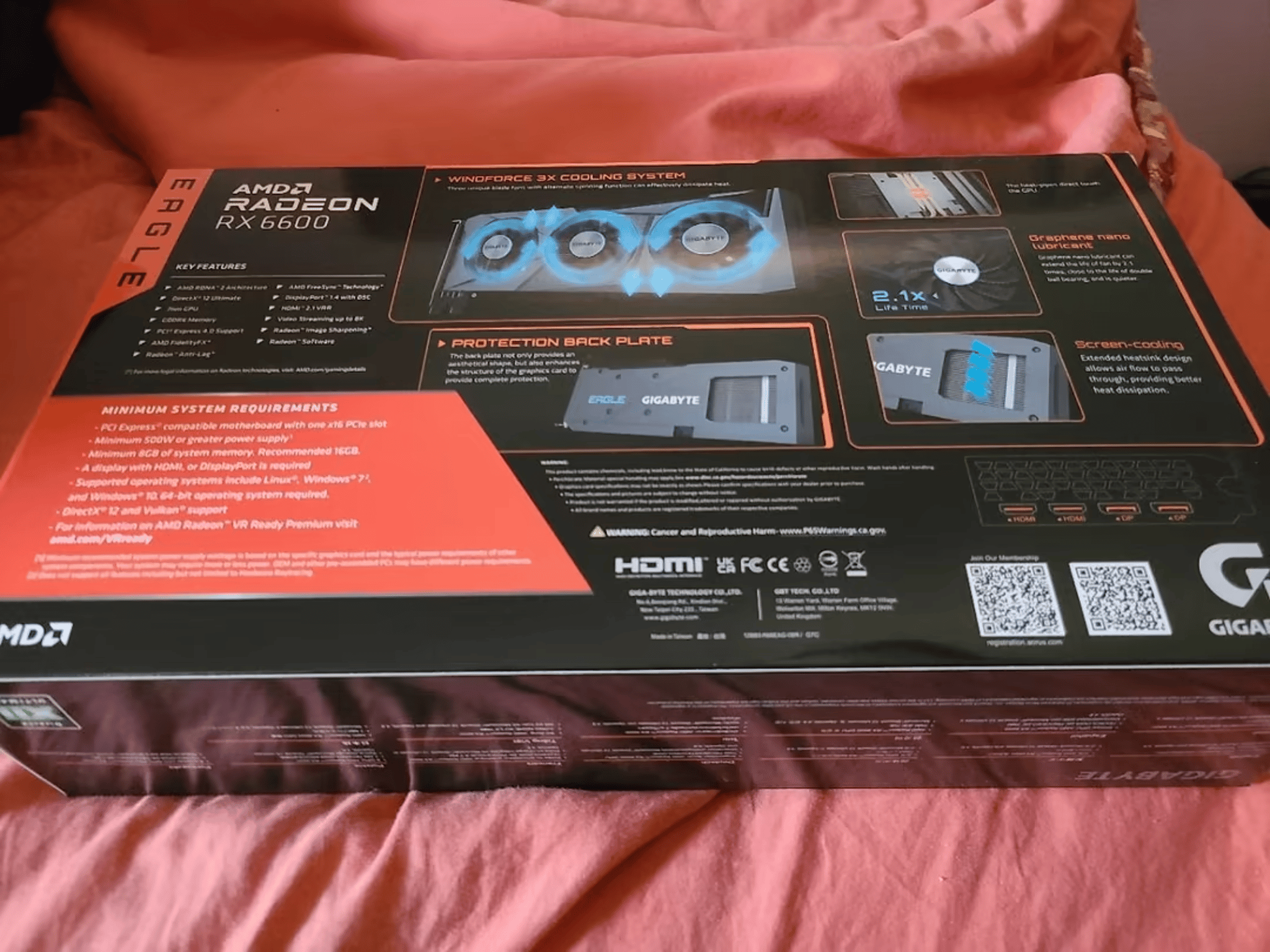 Gigabyte Eagle RX 6600 8gb