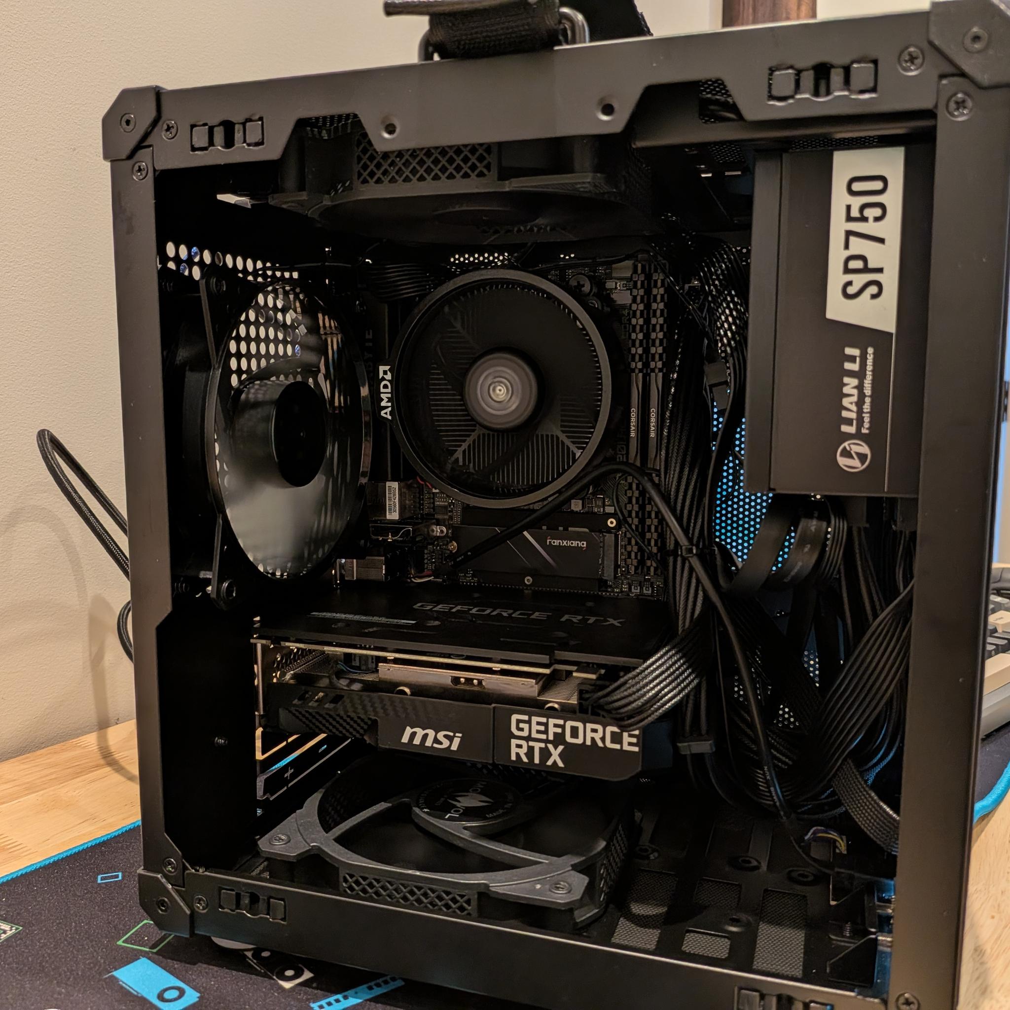 1080p Budget Blackout - RTX 3050, Ryzen 5 5500, 32 GB DDR4 RAM, 1 TB NVME