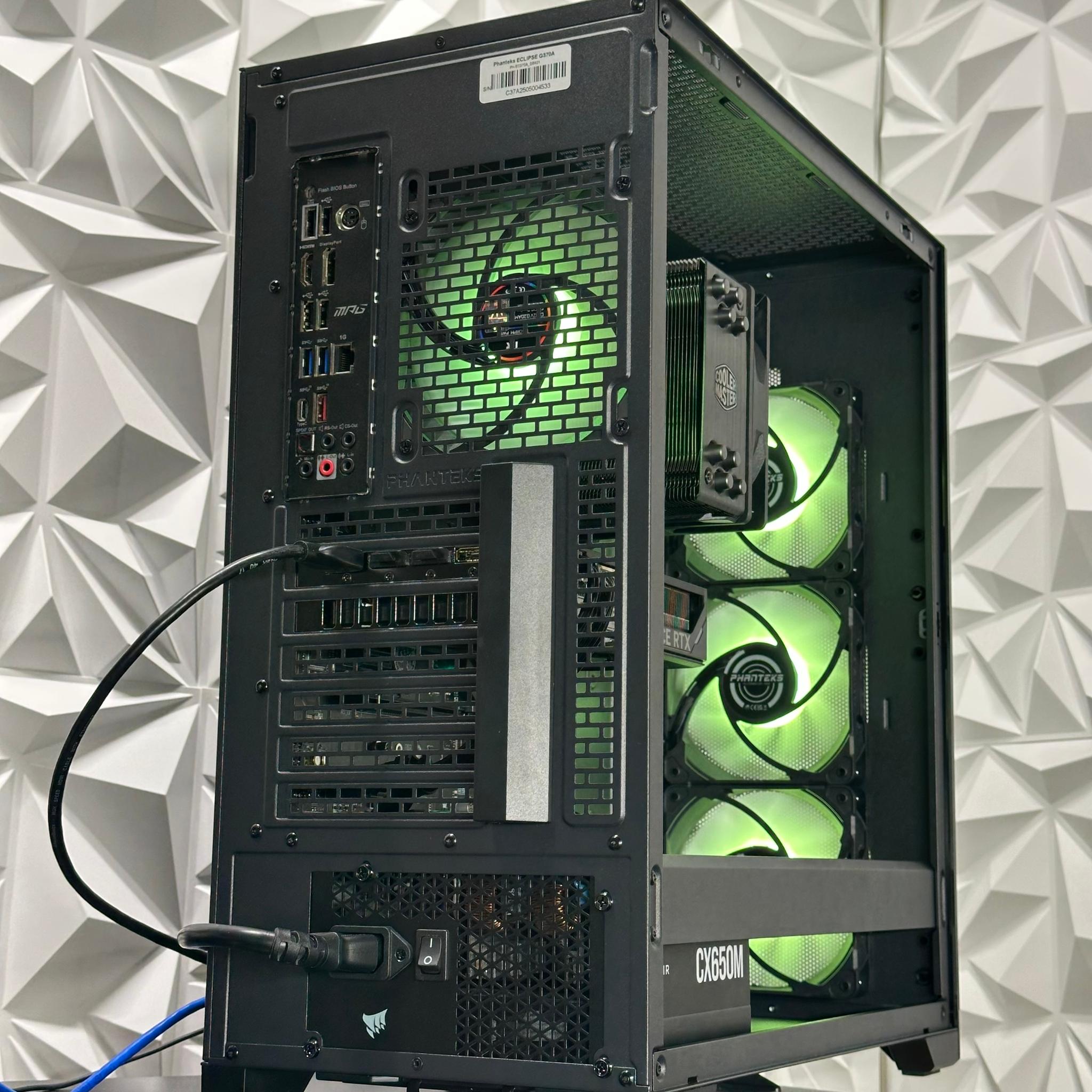 RTX 5060 / Ryzen 5 5500 / 16GB 3000Mhz DDR4 / 1TB Kingspec Nvme / Windows 11