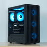 🌀Flux🌀RTX 3060 Ti, Ryzen 5 5500, 16GB DDR4 RAM, 1TB SSD w/ Wifi | 1080p Gaming PC |