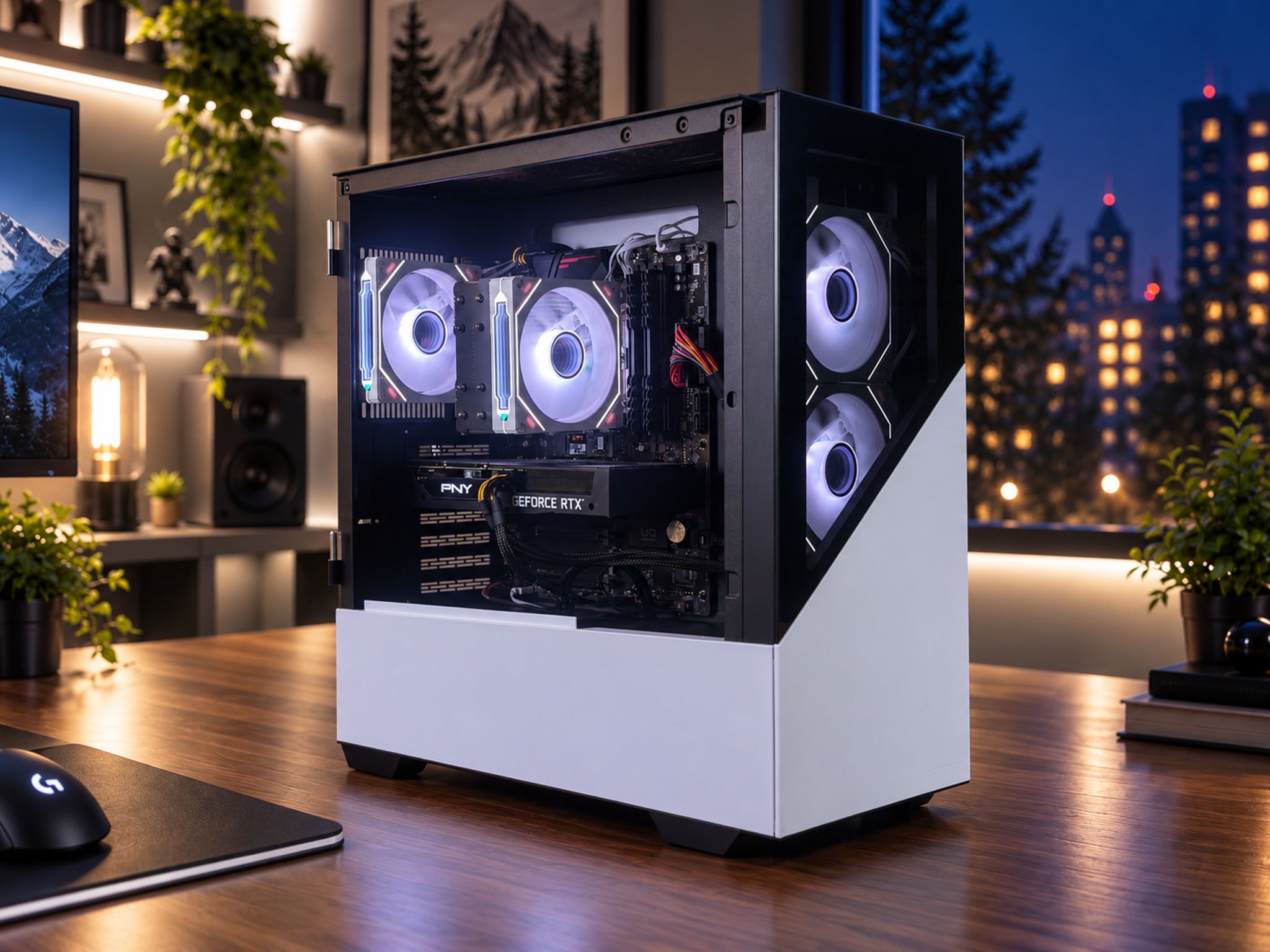 🖤🤍YETI Gaming PC | RTX 3060 12GB | Ryzen 5 5600x | 16GB RAM | 1.5 TB STORAGE | FREE SHIPPING