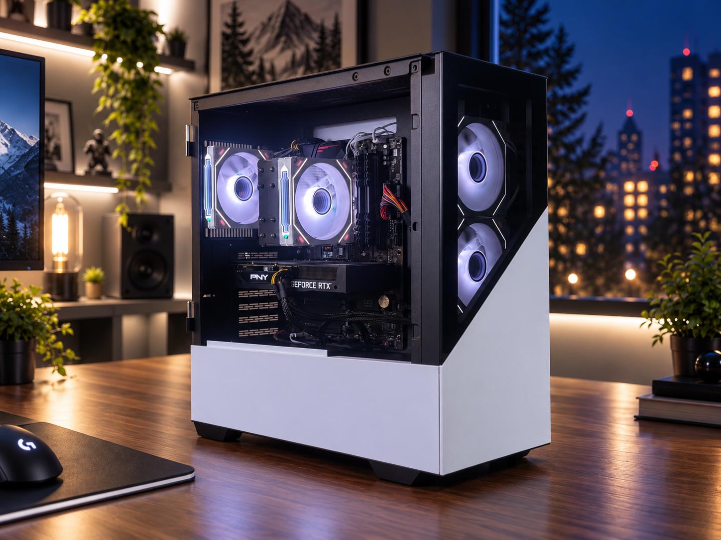 🖤🤍YETI Gaming PC | RTX 3060 12GB | Ryzen 5 5600x | 16GB RAM | 1.5 TB STORAGE | FREE SHIPPING