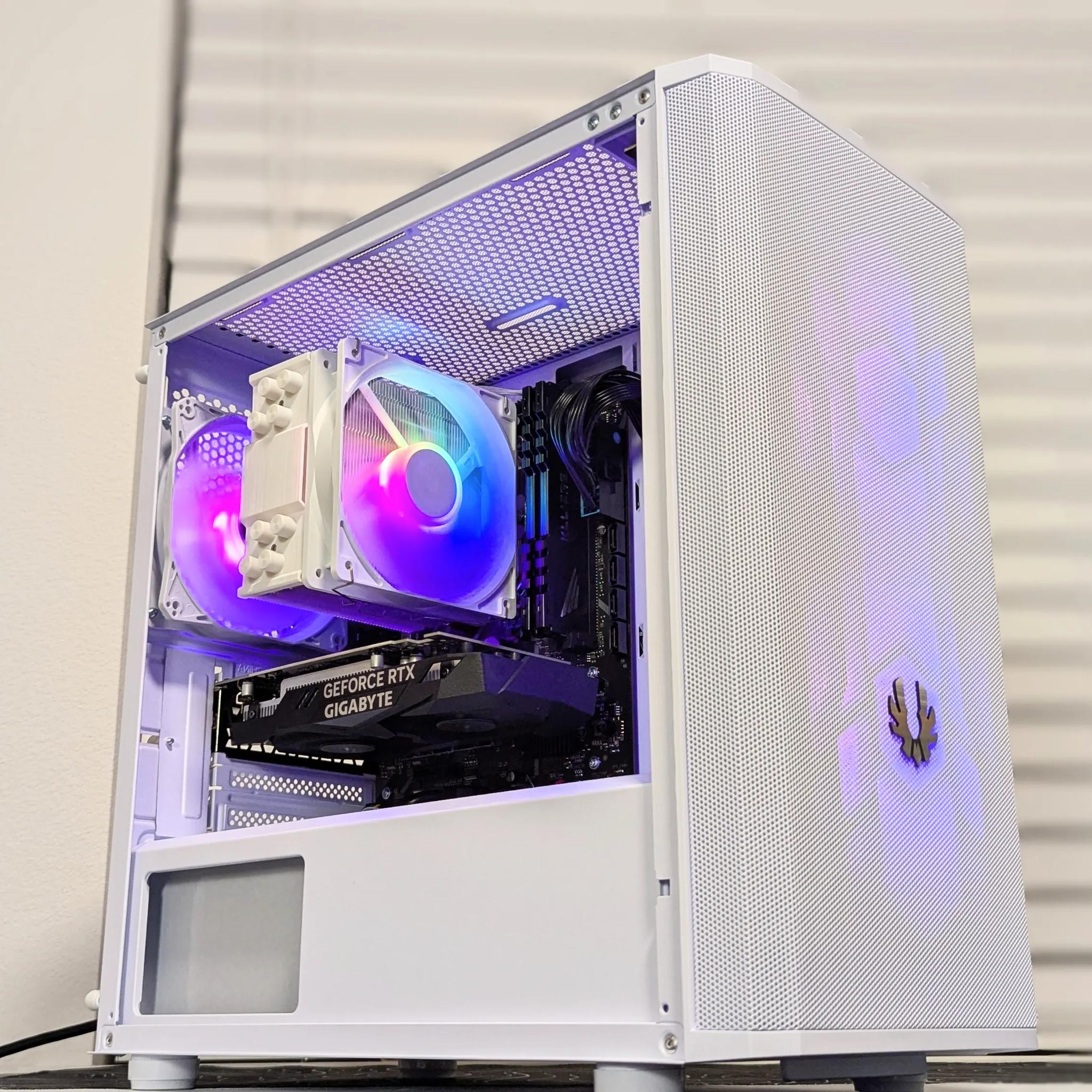 🎥Streamer Budget Series🎮 Ryzen 5 3600 ⚪ RTX 3050 ⚪ 16GB DDR4 ⚪ 512 GB M.2 ⚪ (Staple Build-White)