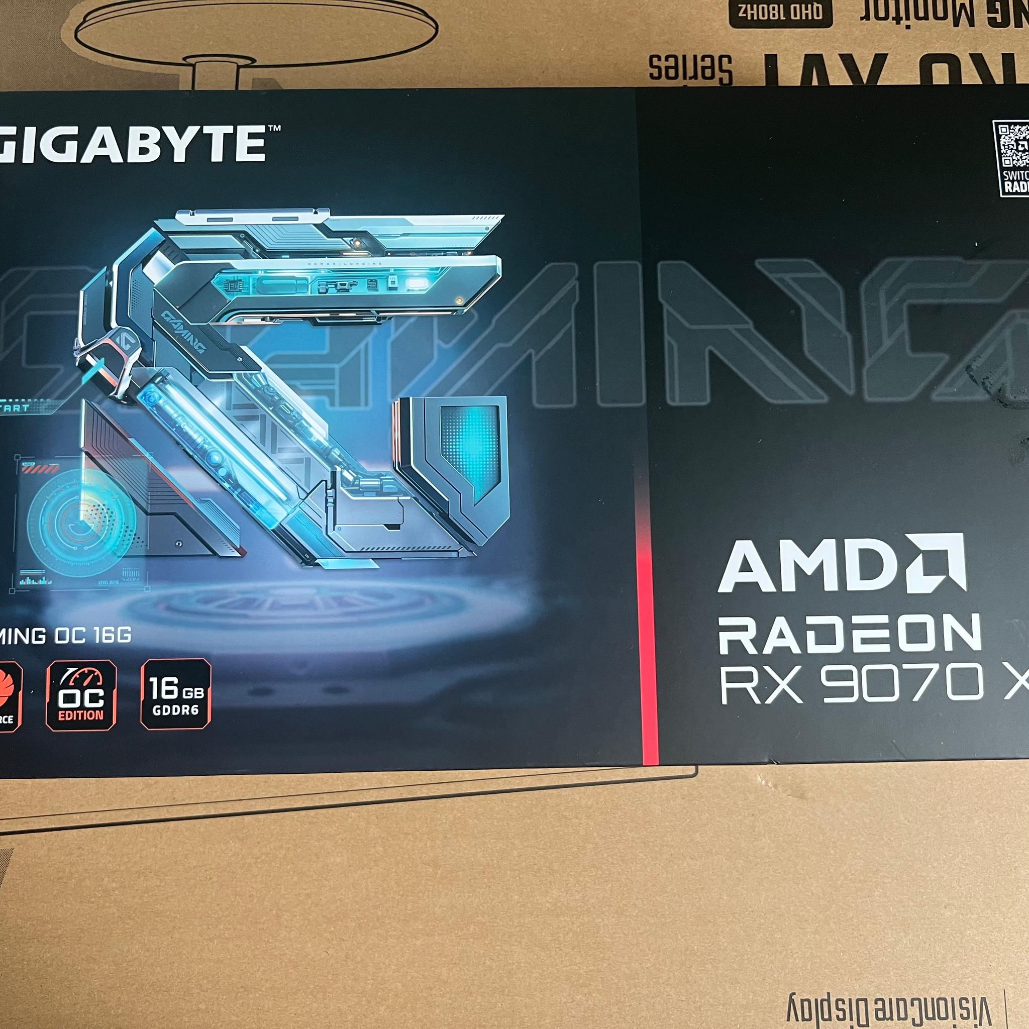 BNIB GIGABYTE RX 9070 XT GAMING OC 16G