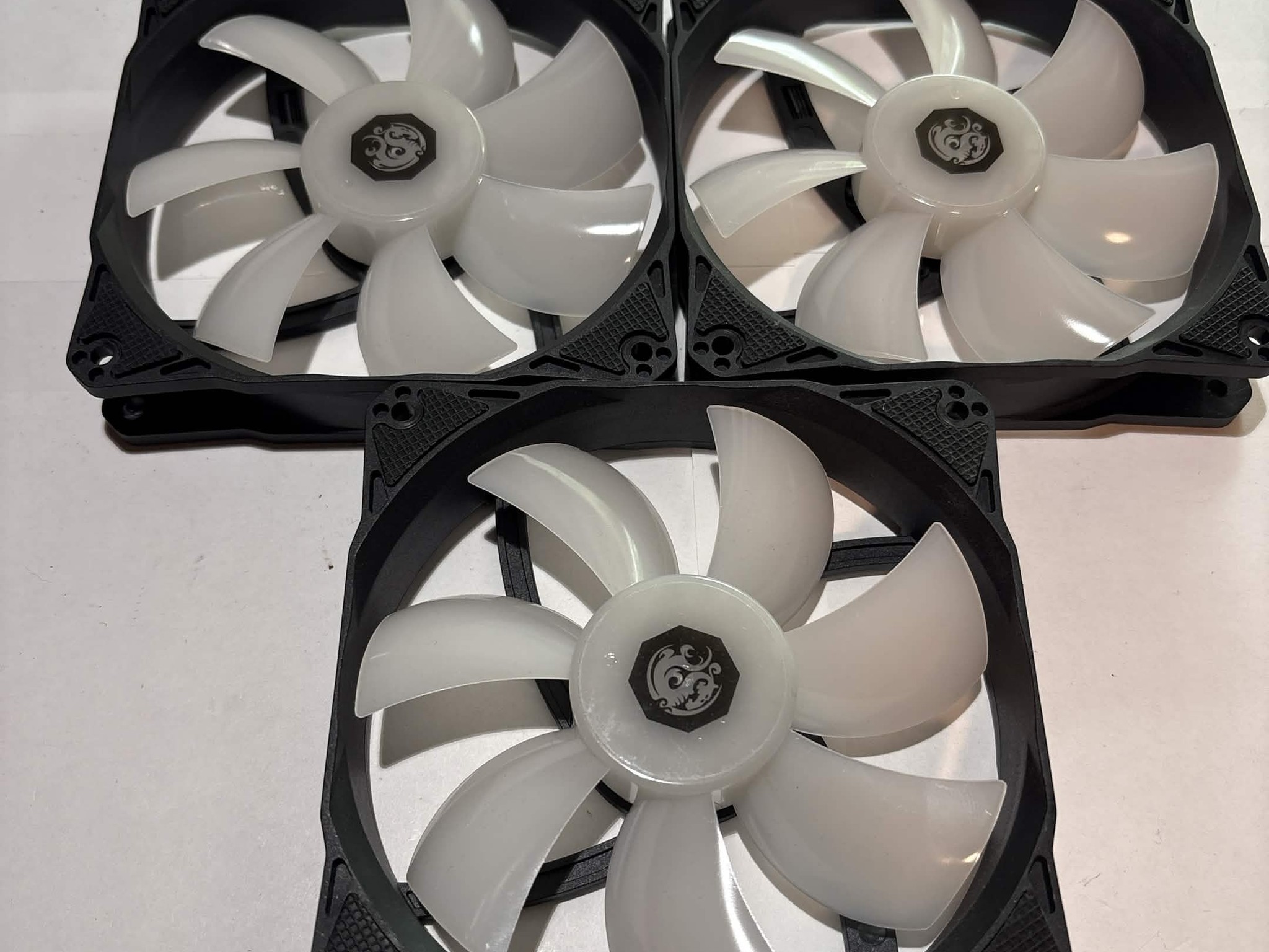 Bitspower Touchaqua 120mm PWM Case Fans - 3 Pack