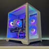⬜ White and RGB Gaming PC | Intel Xeon E5-2670 v3 & RX 570