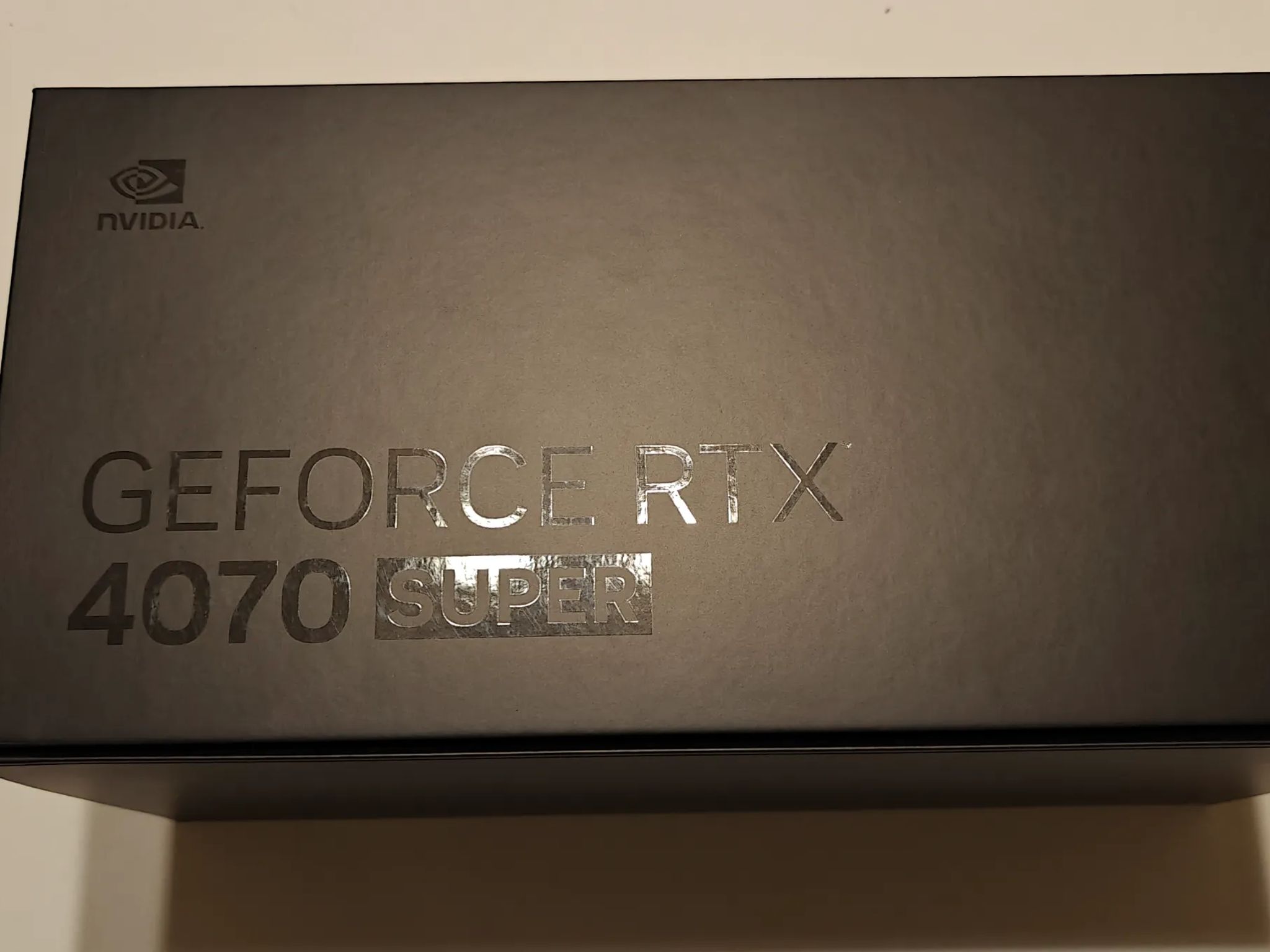 NVIDIA GeForce RTX 4070 SUPER Founders Edition Graphics Card 12GB GDDR6X - Titanium and Black