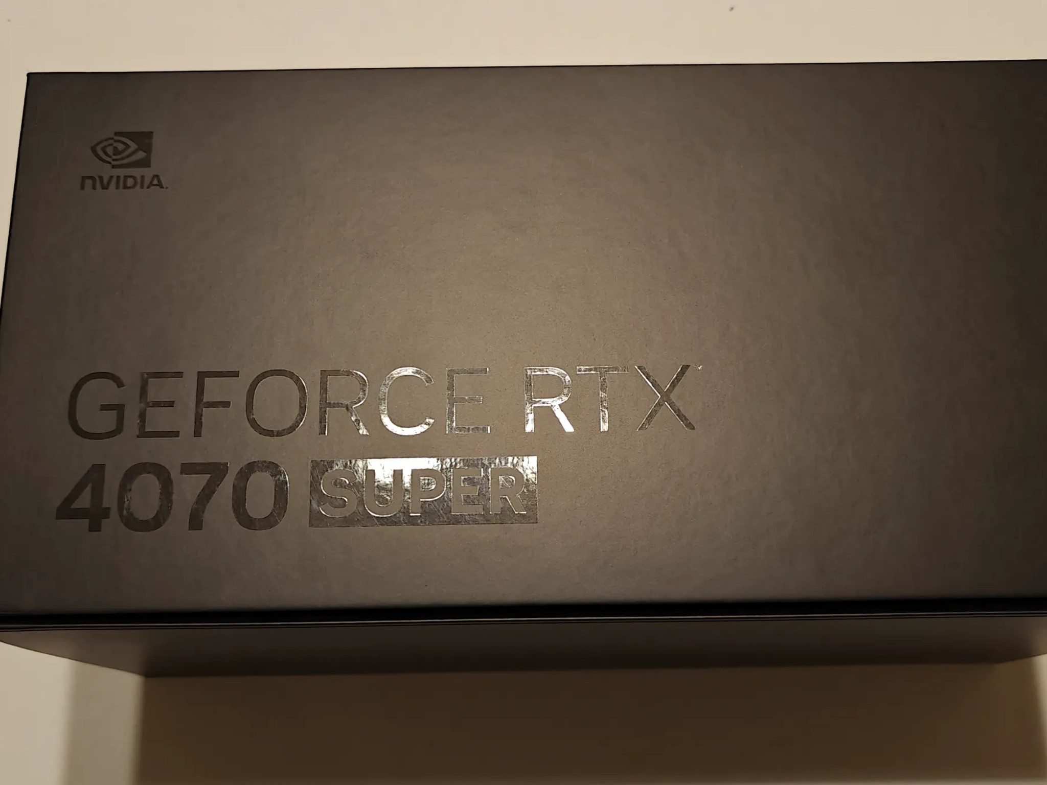 NVIDIA GeForce RTX 4070 SUPER Founders Edition Graphics Card 12GB GDDR6X - Titanium and Black