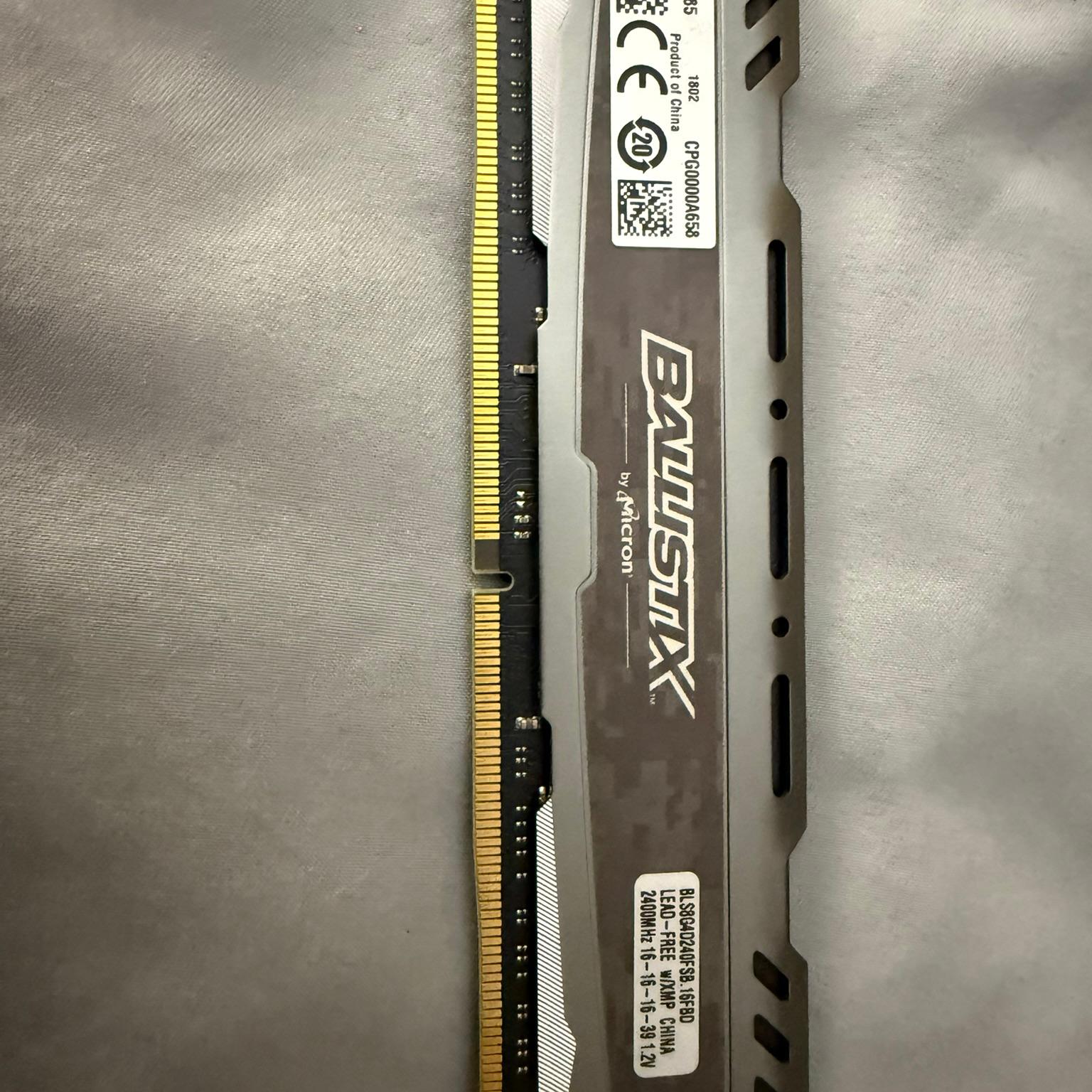 Ballistix Sport LT DDR4 2400 MT/s 16gb (2x8gb)