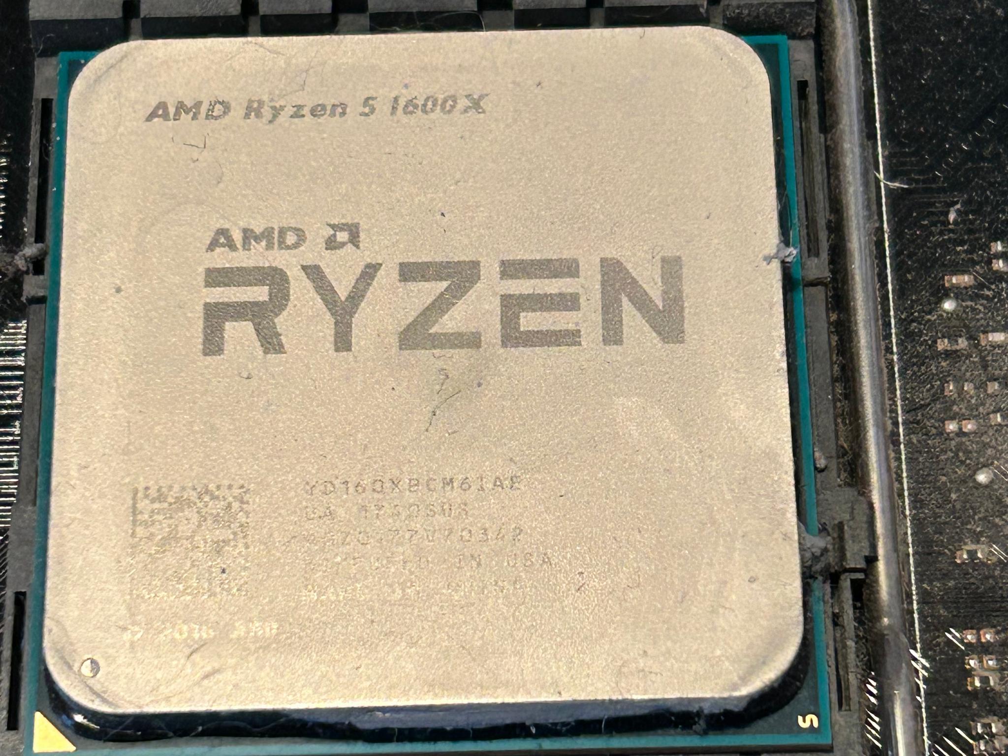 ASRock AB350 Pro 4 MB, Ryzen 5 1600x and tower cooler