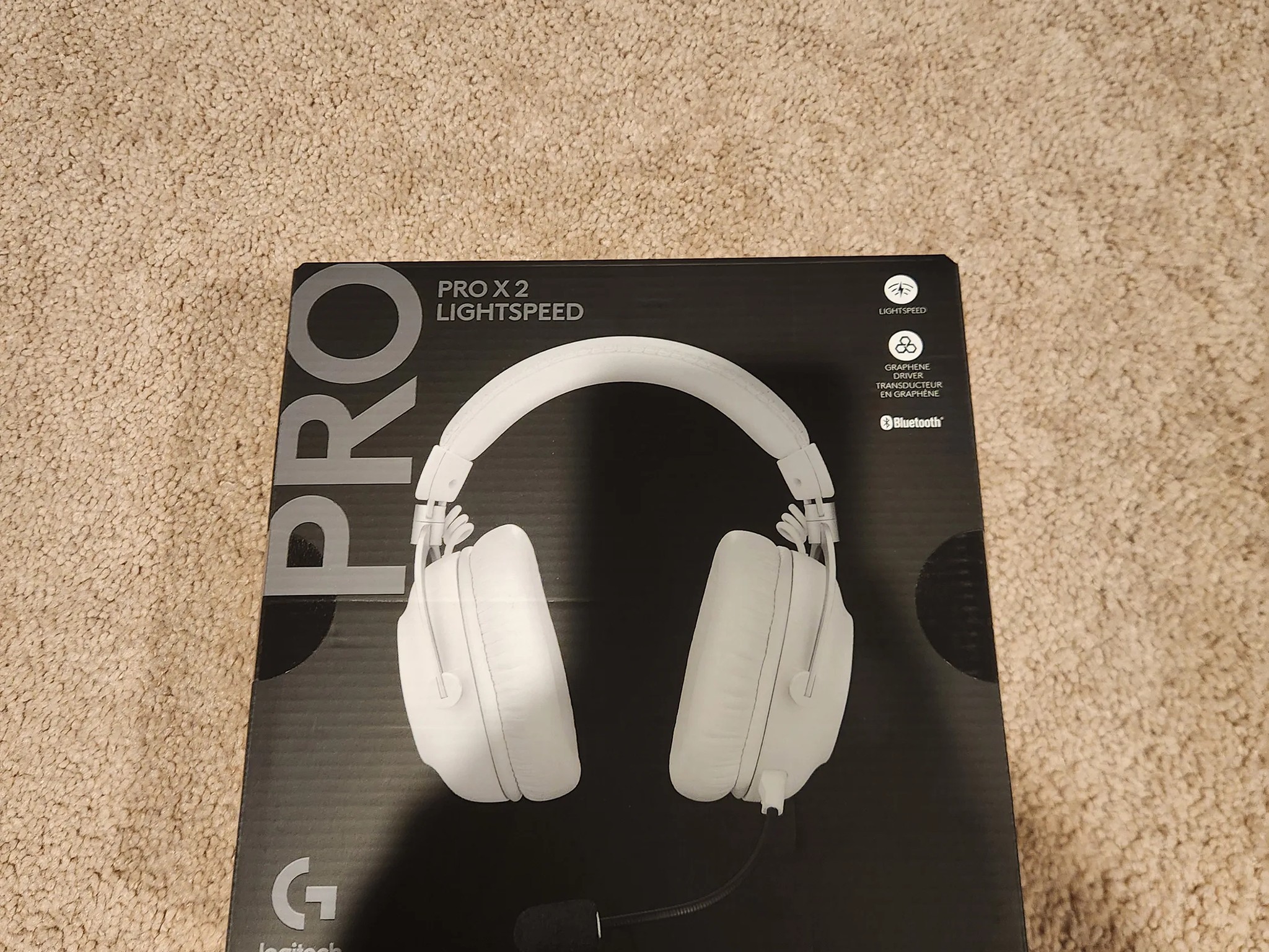 New White Logitech G Pro 2 Headset