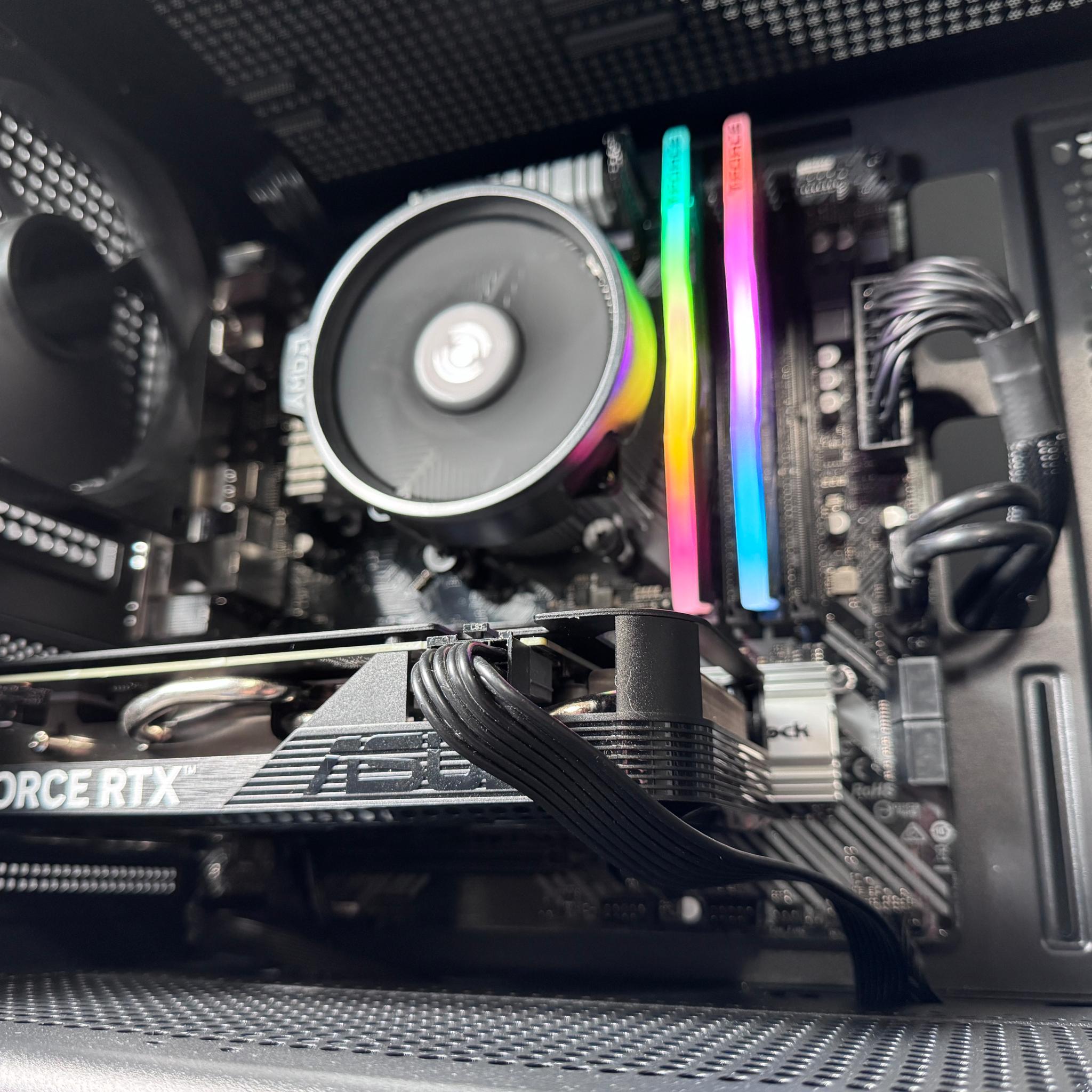 🪵WOODLAND🪵 Gaming PC | AMD Ryzen 5 3600 | 16GB | RTX 4060 | 1TB SSD | Win11 | Wi-Fi