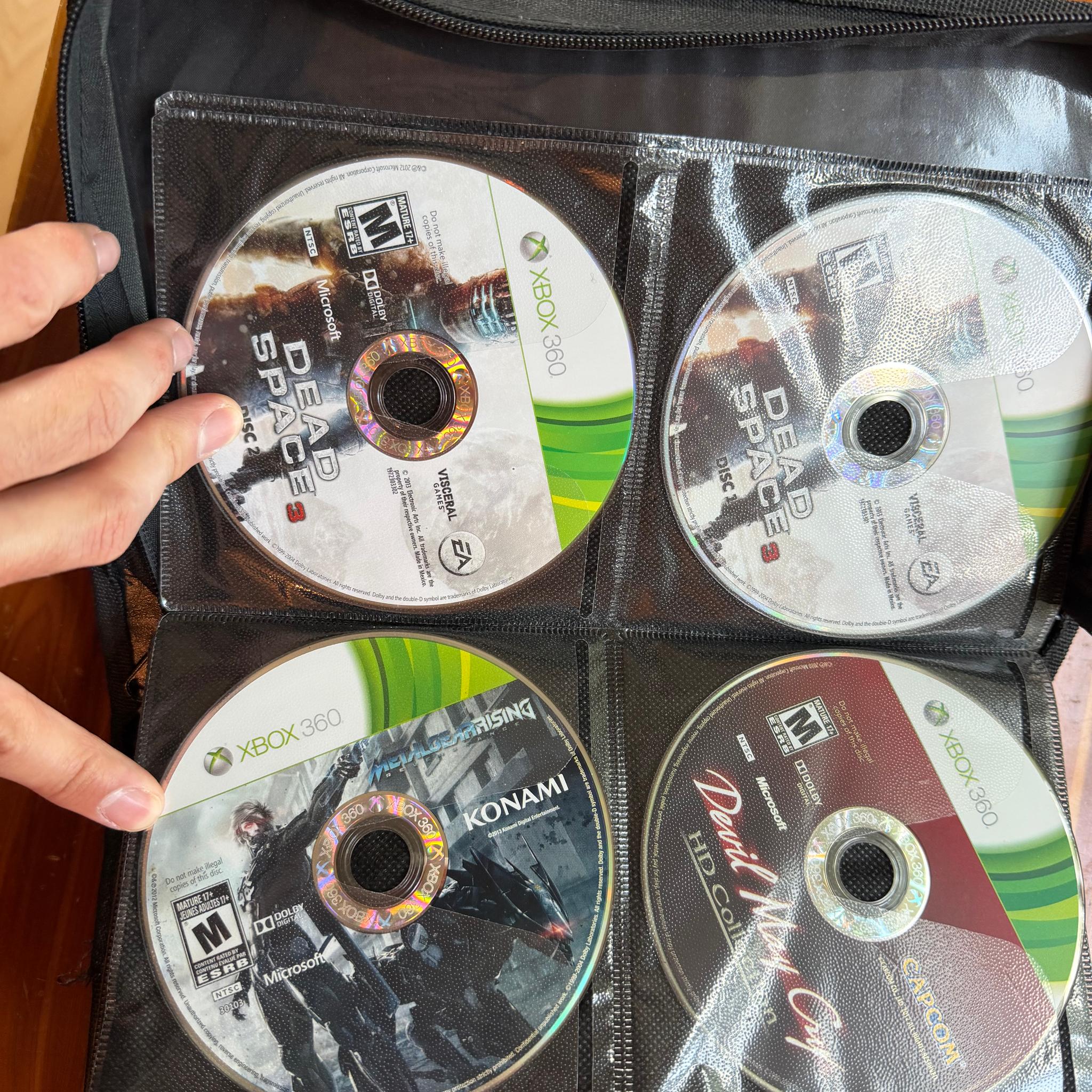 Xbox 360 E model w/ Games