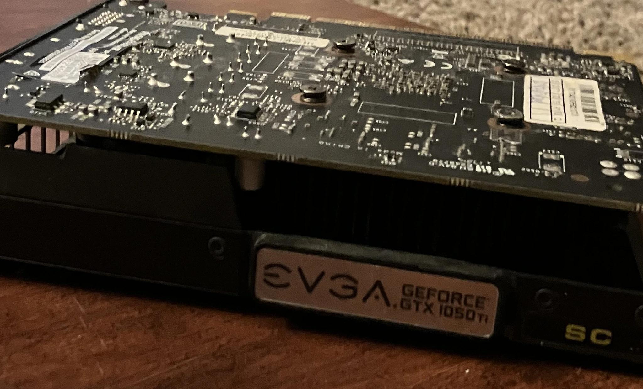 EVGA Geforce GTX 1050 TI Graphics Card