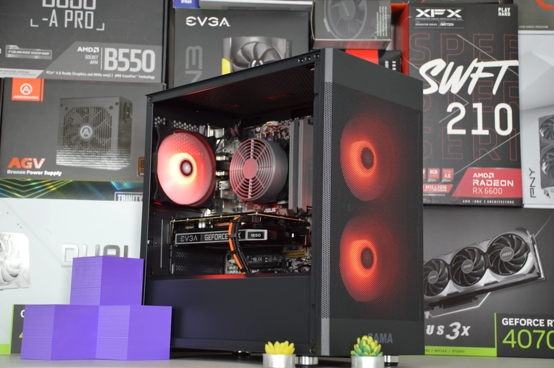 ⚫VALUE PC🟠| GTX 1650 4GB | INTEL i5 7500 | 16GB DDR4 RAM | 512GB