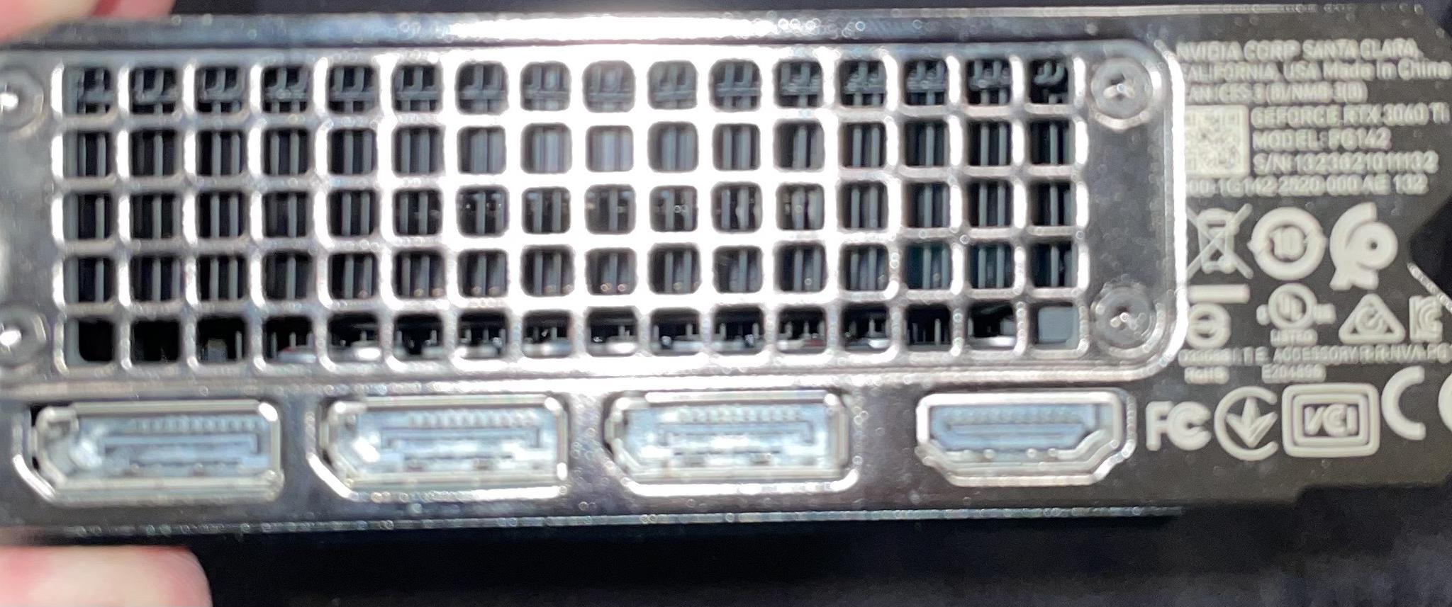 Nvidia 3060 Ti Founders Edition