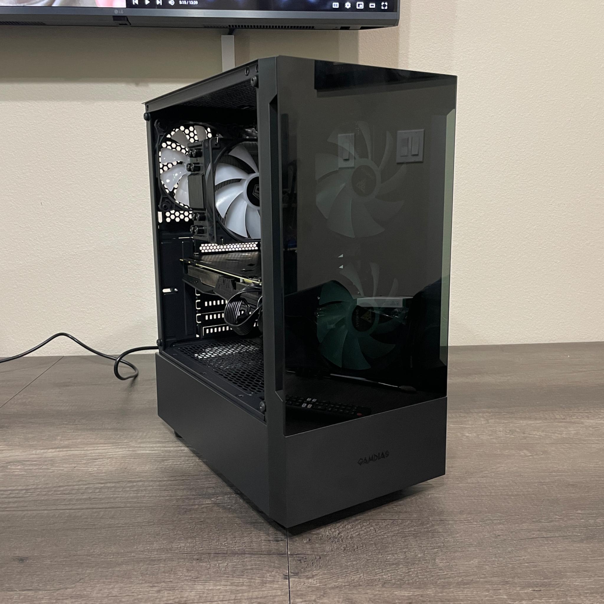 Custom Budget Gaming PC / Intel i7 8700K / GTX 1080 / 16GB / 1TB / Windows 11 Pro