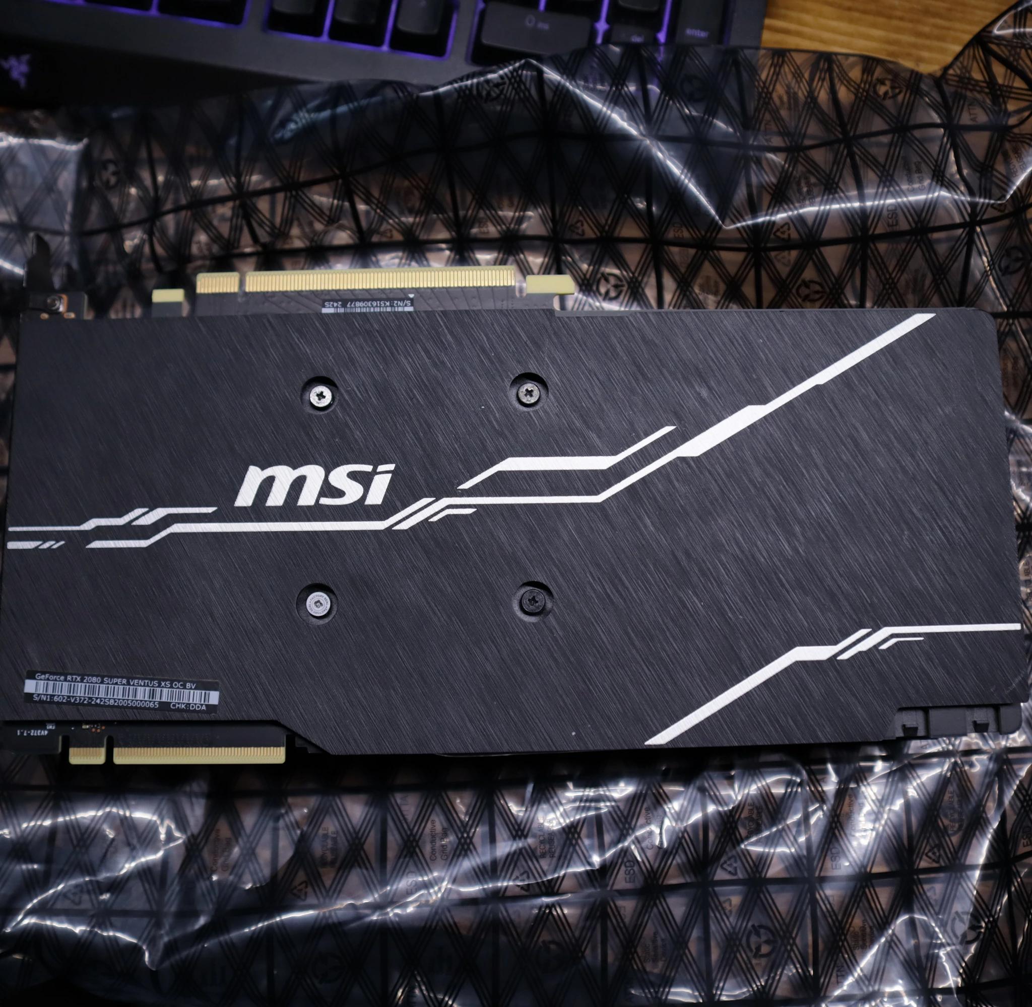 MSI GeForce RTX 2080 SUPER VENTUS XS OC Graphics Card