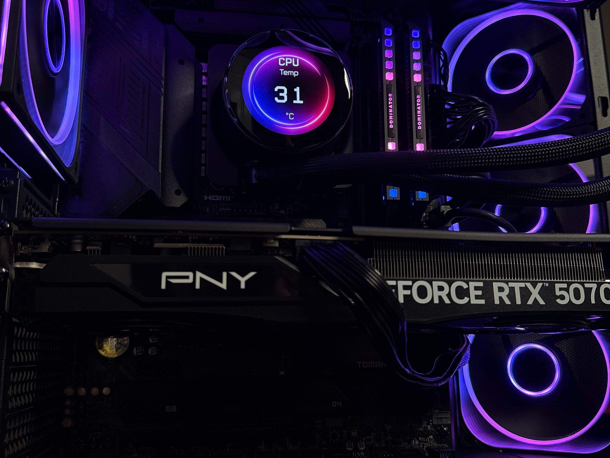 ✨💜 AORURA | RTX 5070 + i9-14900KF | 32GB RAM | 2TB Gen4 NVMe — Ultra High-End Gaming PC