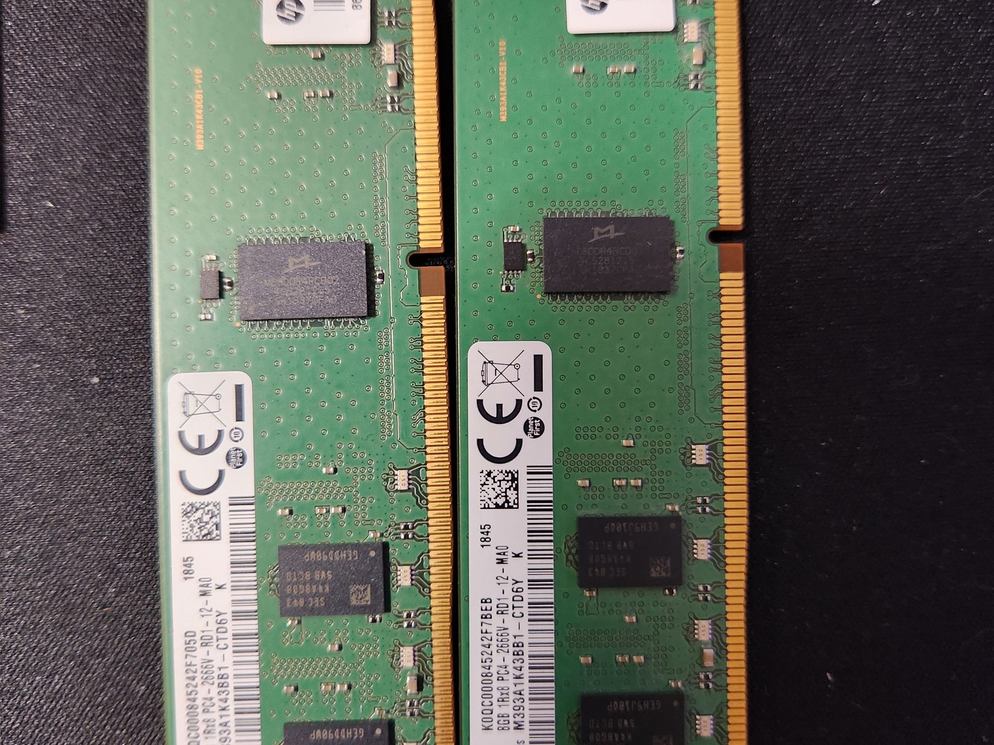 14 Sticks of DDR4 Ram "Not Working"