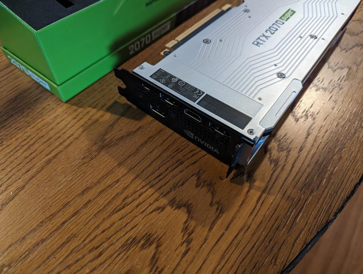 NVIDIA GeForce RTX 2070 Super Founders Edition Graphics Card/GPU