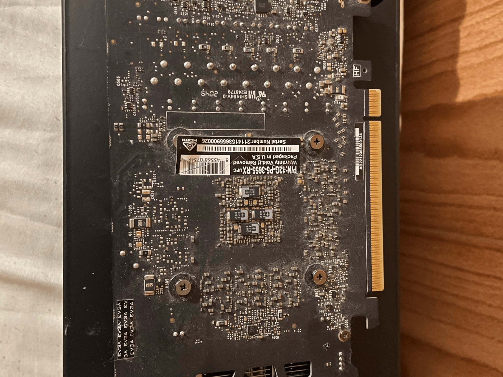 (NOT TI) EVGA GeForce RTX 3060 XC BLACK GAMING 12GB 12G-P5-3655-RX