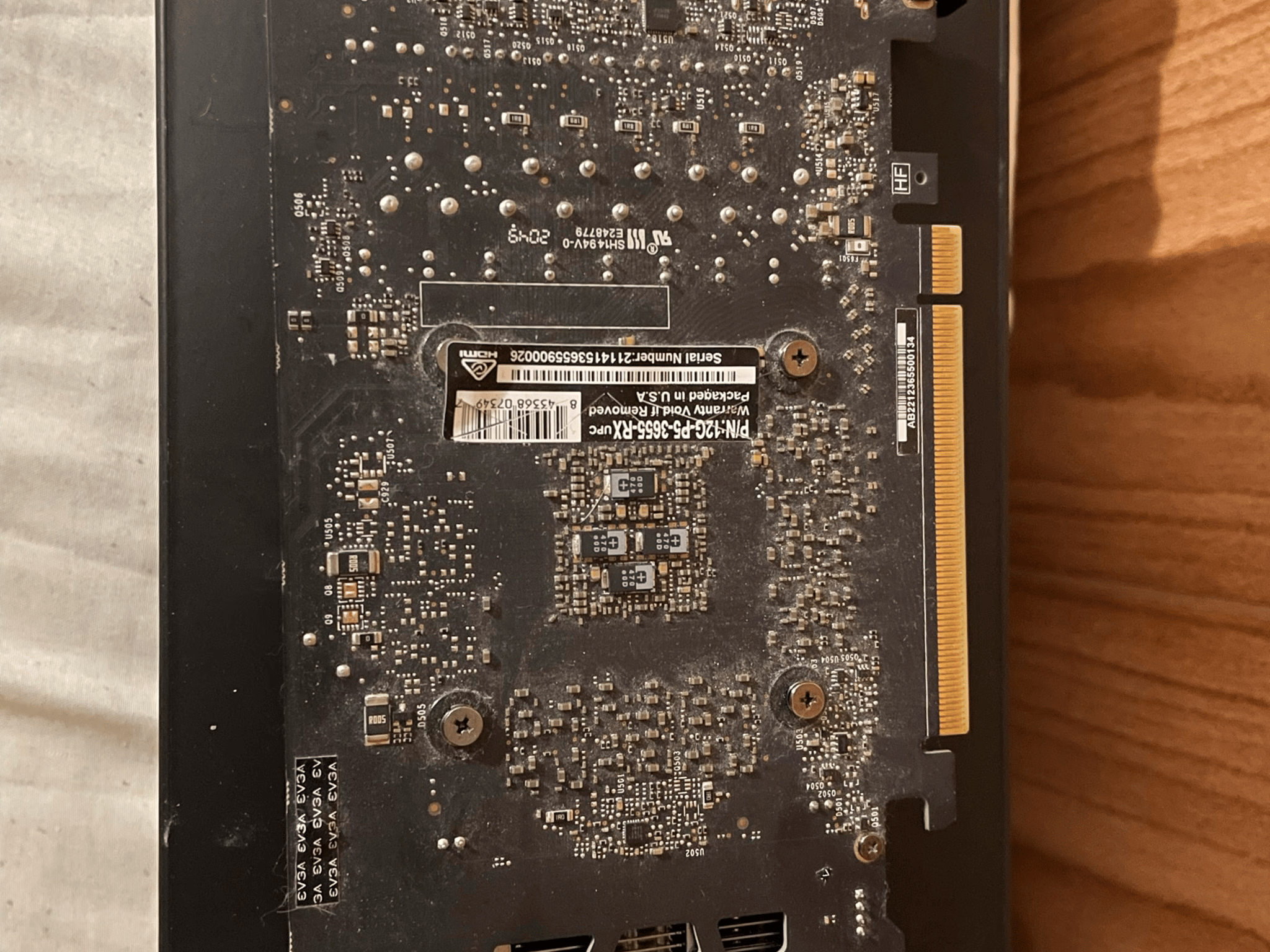 (NOT TI) EVGA GeForce RTX 3060 XC BLACK GAMING 12GB 12G-P5-3655-RX