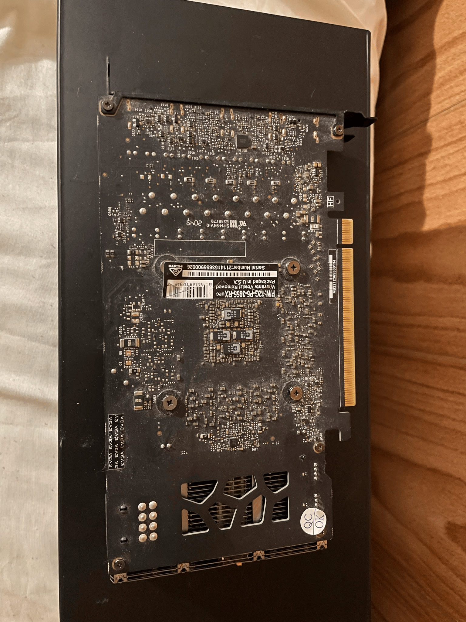 (NOT TI) EVGA GeForce RTX 3060 XC BLACK GAMING 12GB 12G-P5-3655-RX