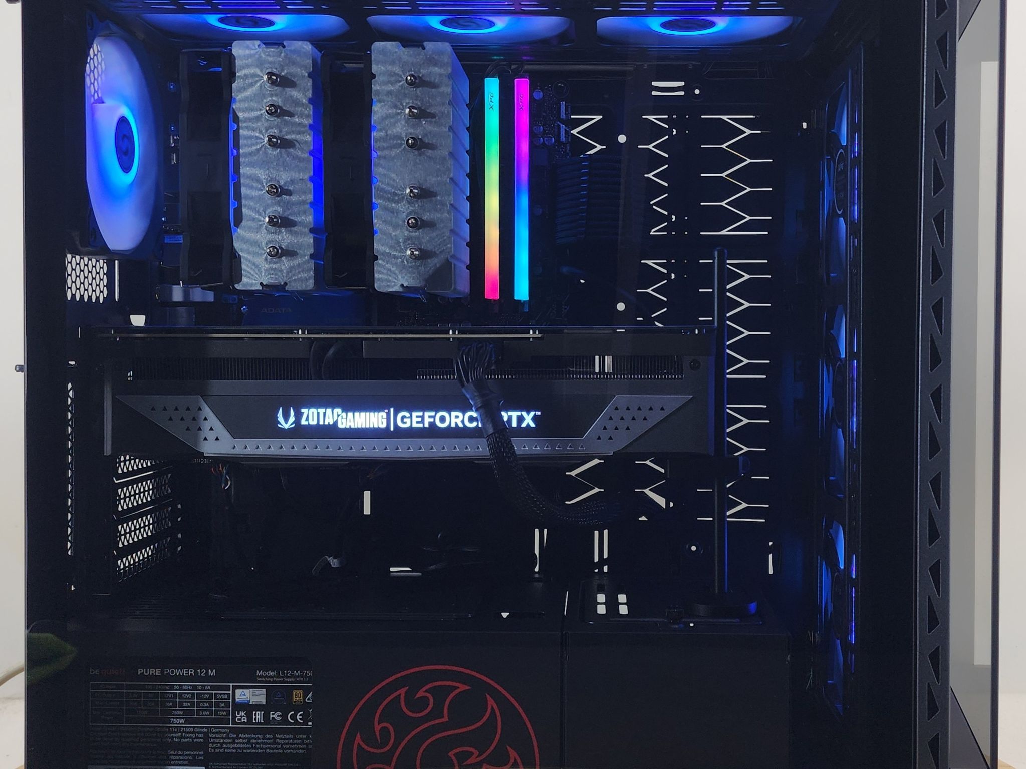 Gaming PC Ryzen 7 7700X 32GB RAM 1TB SSD RTX 4070 Ti SUPER 16GB Win11 Computer