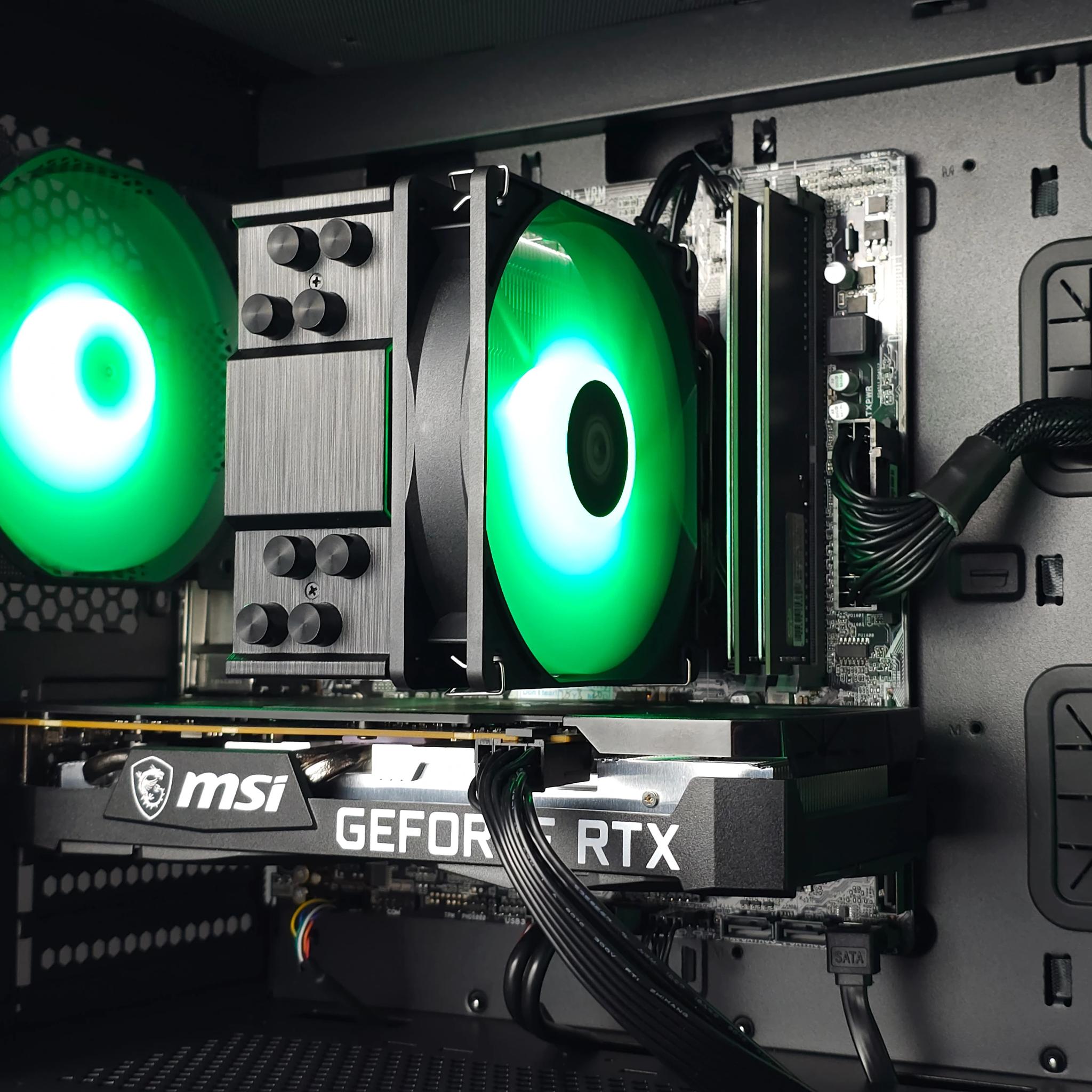 RTX 3060 12gb - Ryzen 5 3600 - 16gb 3200mhz DDR4 - 1 tb SSD - Windows 11 Pro - Gaming PC