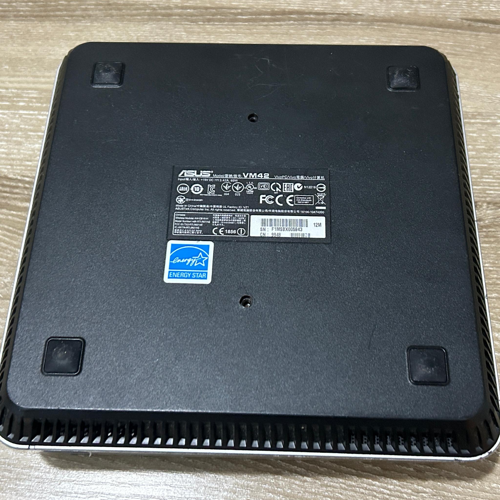 ASUS VM42 Vivo PC CPU CELERON 2957U 1.40GHz RAM Windows 11