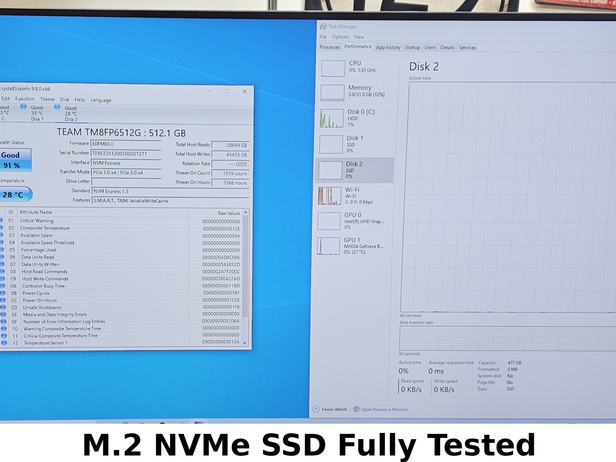 512GB NVMe M.2 SSD