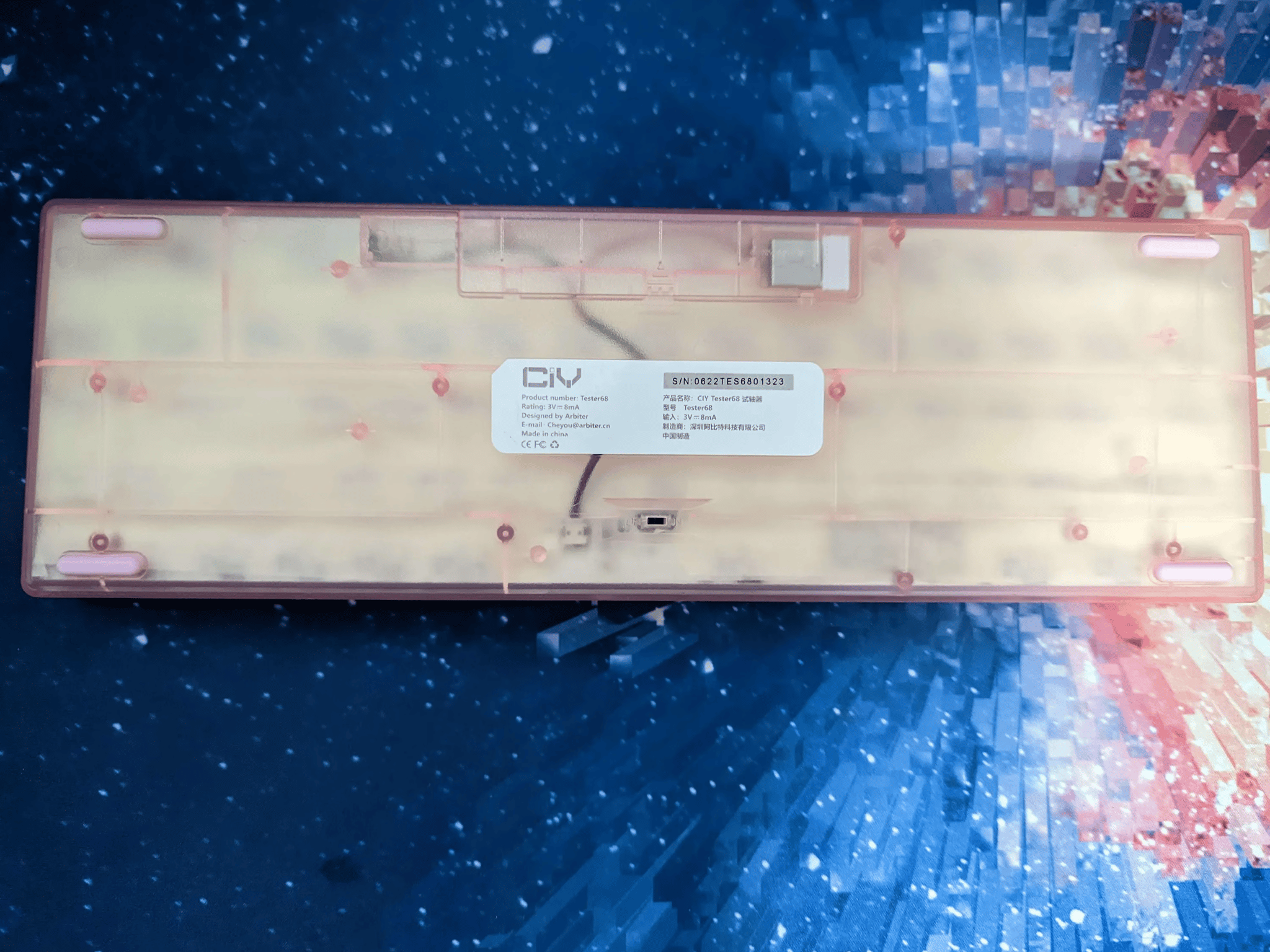 "Cute Kitties" TES68 65% Keyboard