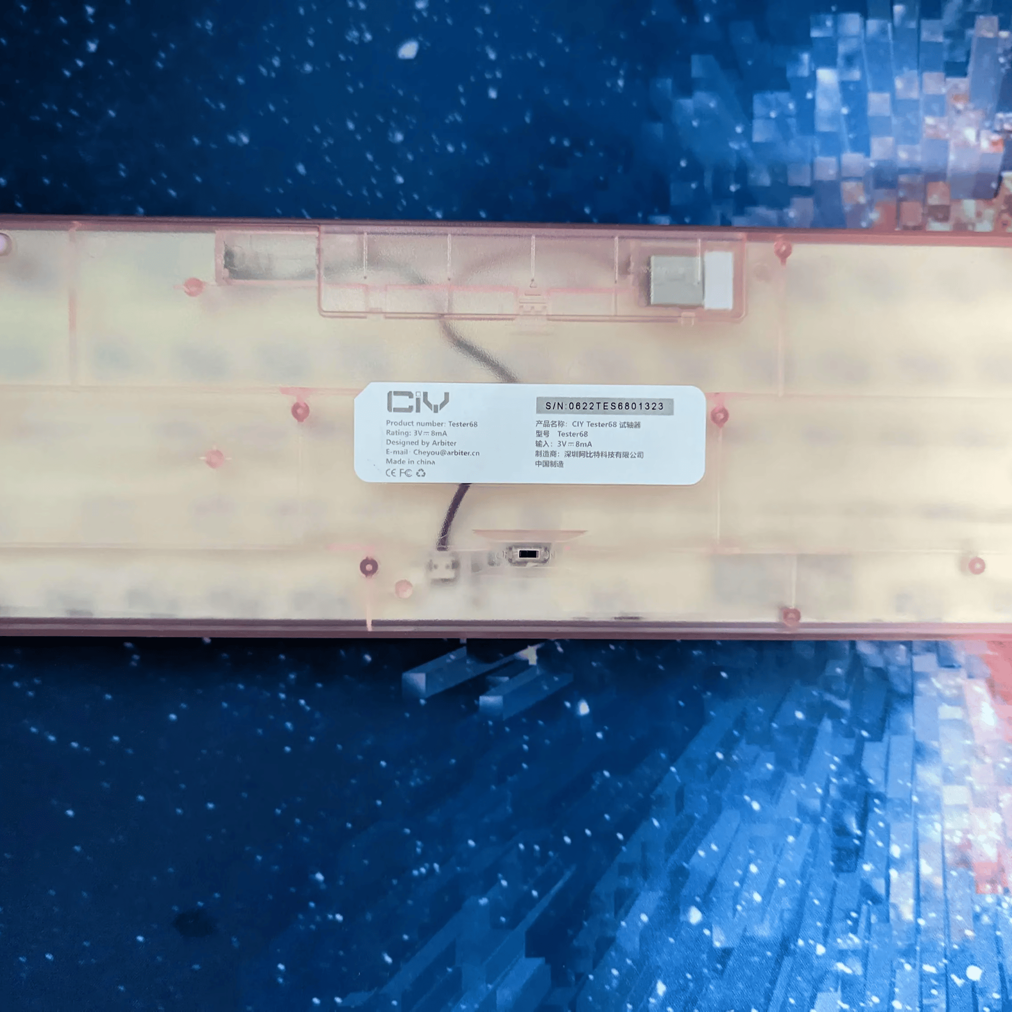 "Cute Kitties" TES68 65% Keyboard