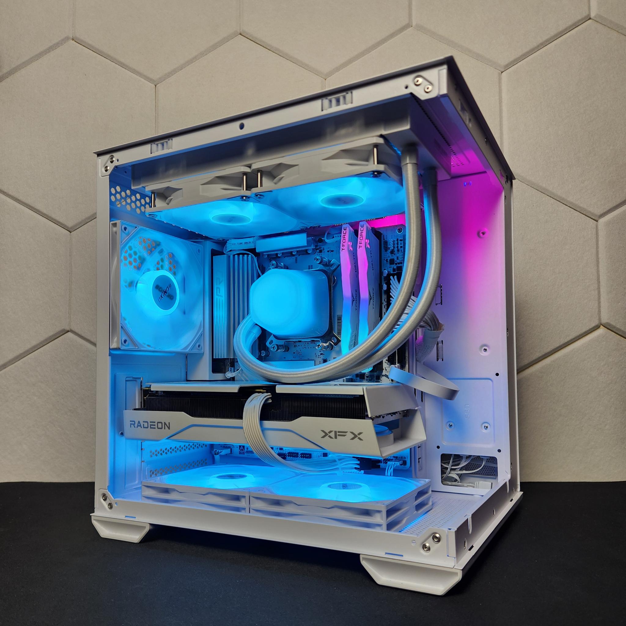 RX 9060XT 8GB | Ryzen 5 9600X | 16GB DDR5 | 1TB SSD | Wifi+BT "The Yeti"