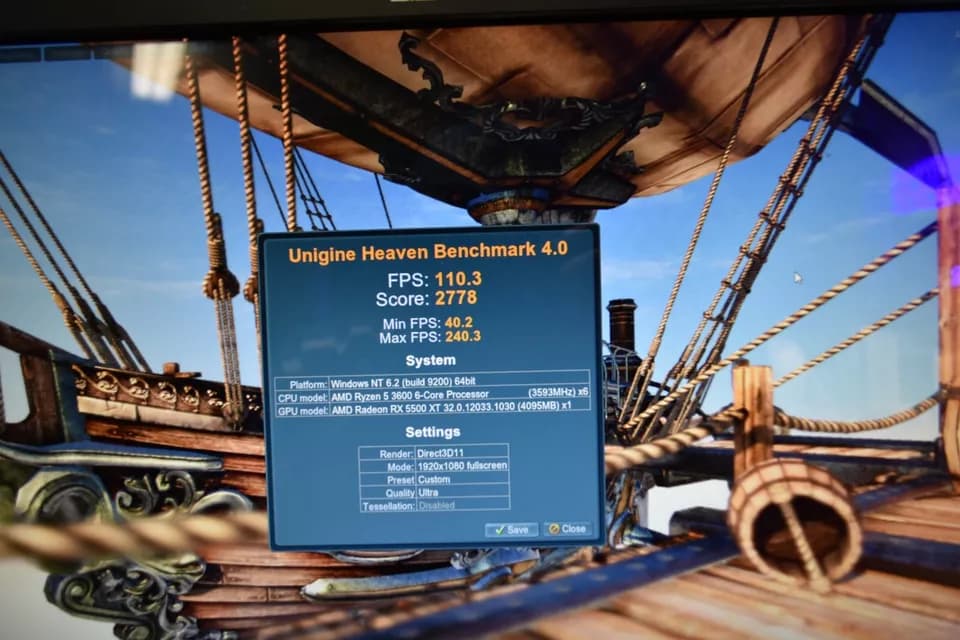 Desktop pc gaming RYZEN 5 3600 16GB RAM RX5500 8 GB NVME 1TB+1 TB HHD ALL RGB CONTROL