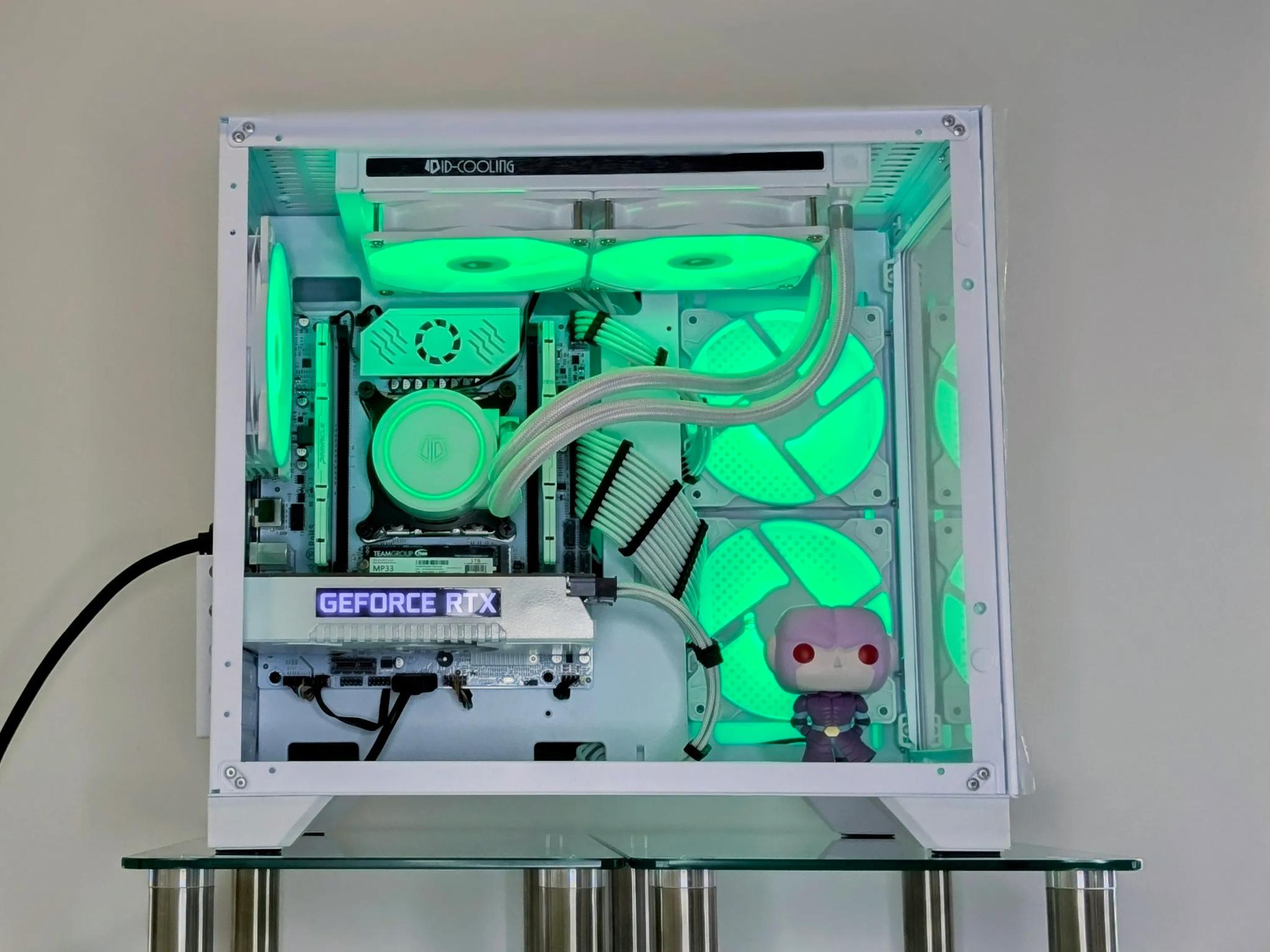 ⚪️ALL/WHITE HiT⚪️Liquid-Cooled💧⚪️RTX 2060⚪️I7-5930K@4.3GHz⚪️16GB(2x8GB) DDR4⚪️1TB PCIE SSD⚪️700w PSU