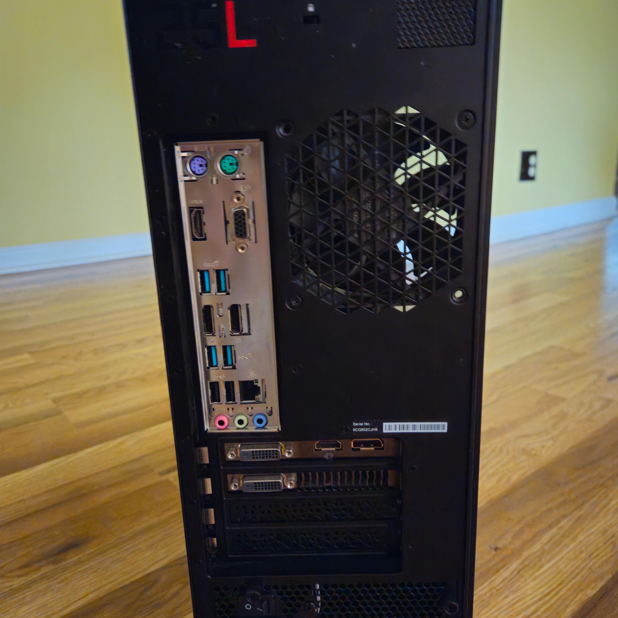 HP Omen Obelisk i5-8th gen gtx 1060 Gaming PC