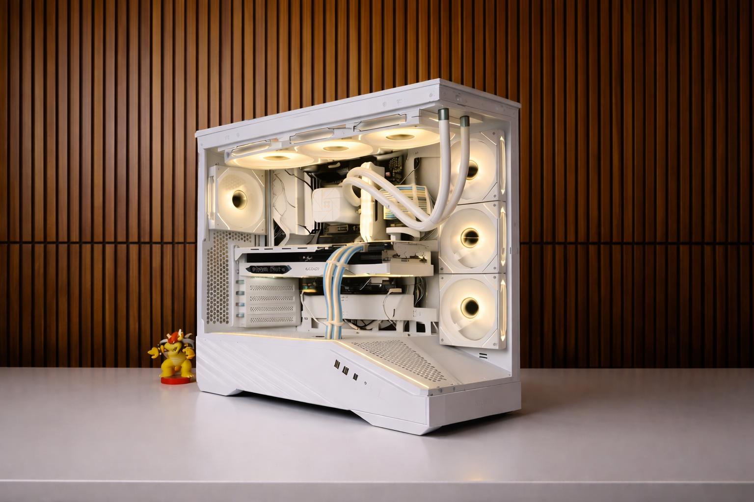 RX 7800 XT 16GB Gaming PC – i7-12700K – 32GB RAM –  NVMe – 1440p Ultra - win11/BT - white