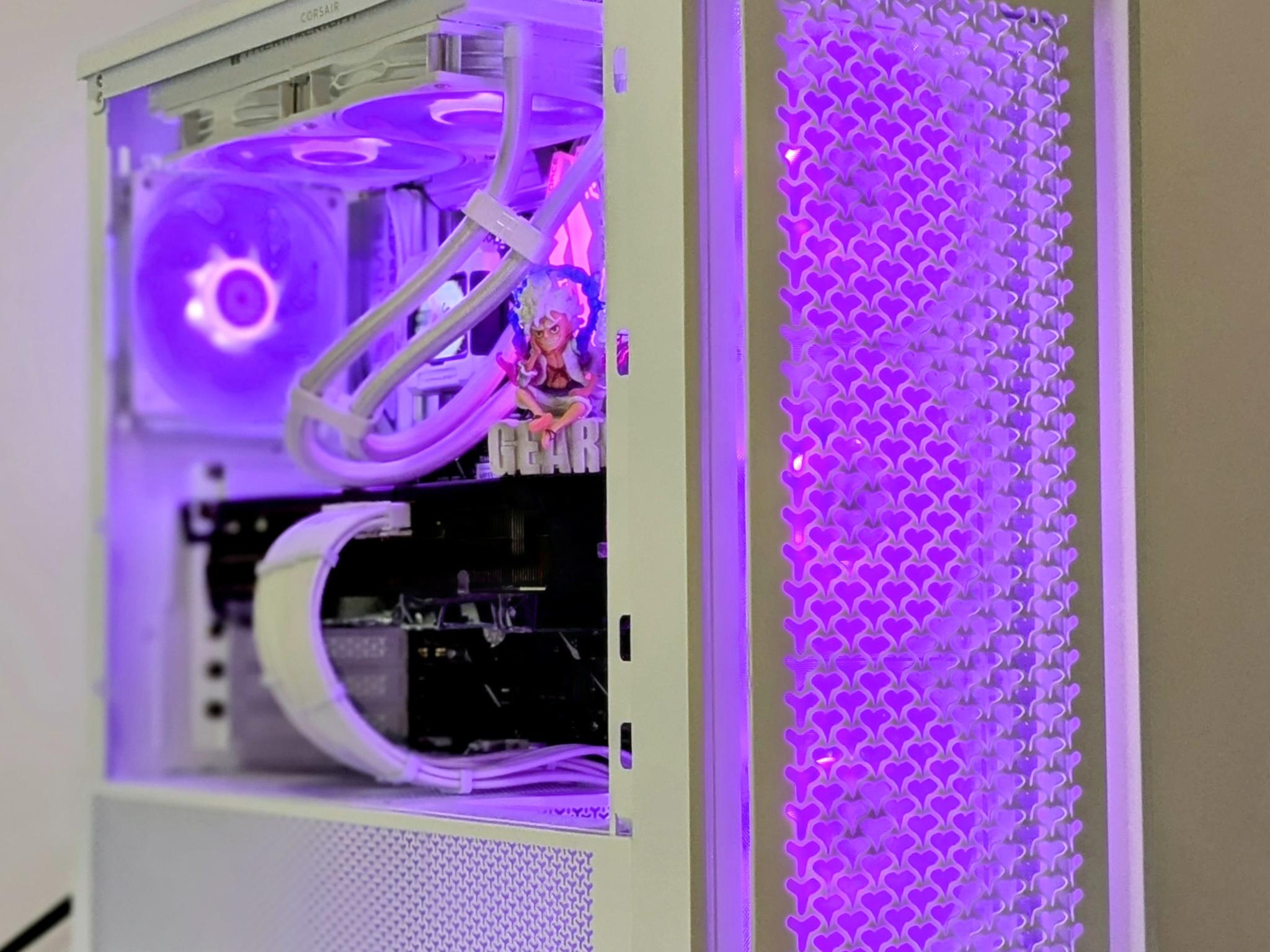 ⚪️Luffy Gear 5☀️⚪RX9700XT(Red Devil😈 edition)⚪Ryzen 7 7800X3D⚪64GB DDR5 RAM⚪2TB NVMe SSD⚪Windows 11