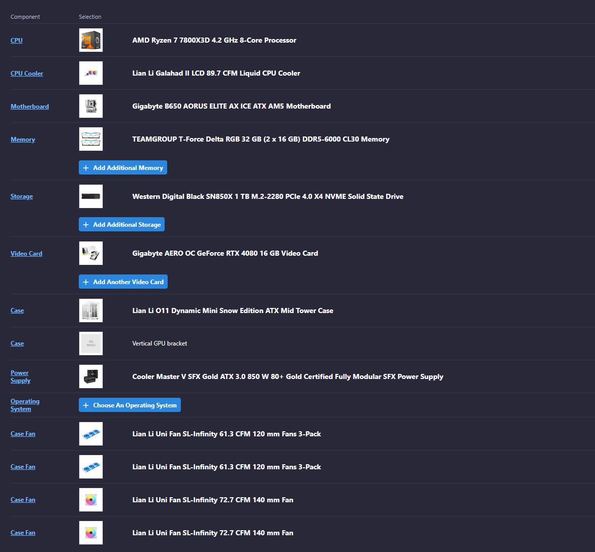 4080 AERO / READ DESC CUSTOM GAMING PC