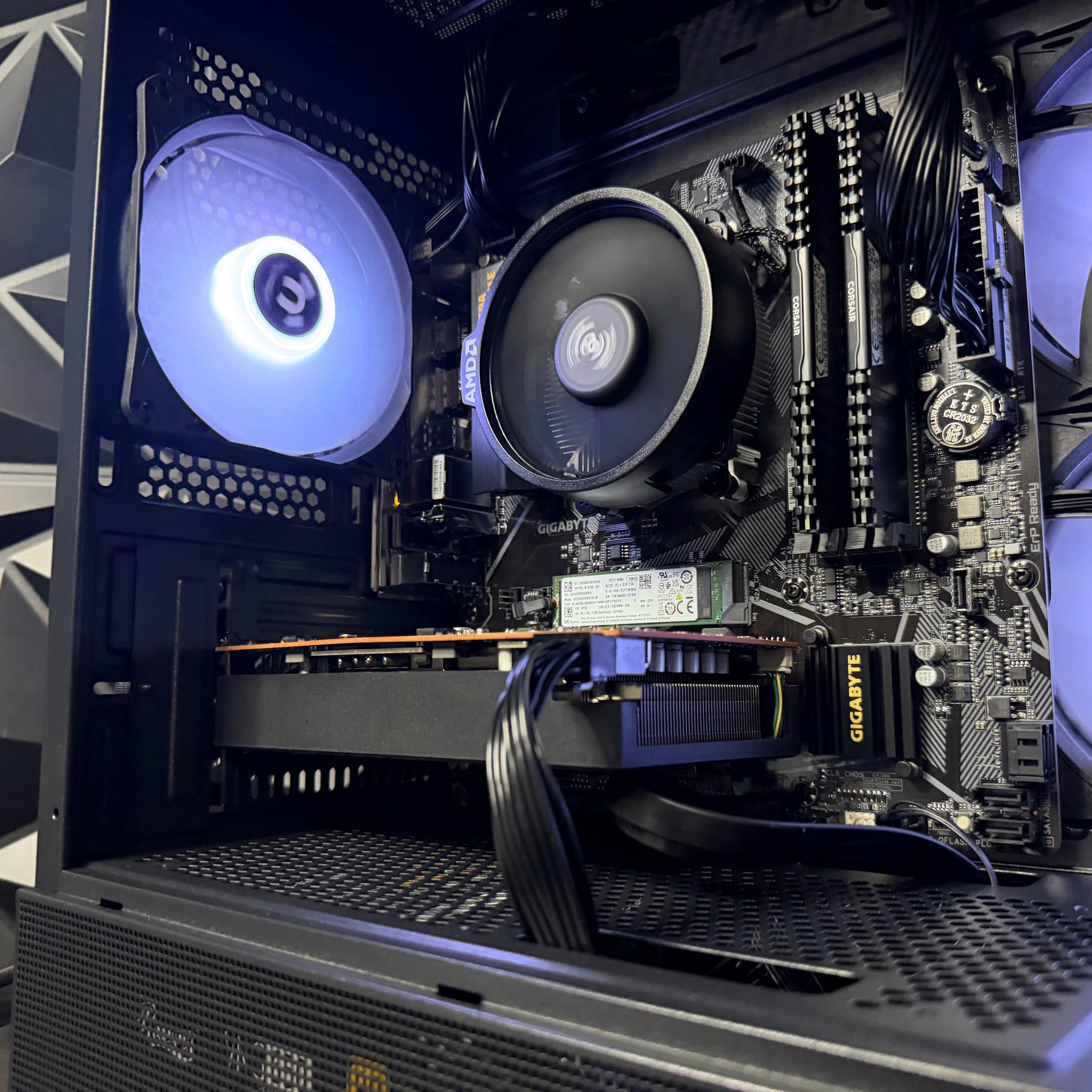 💸🎮 THE BUDGET BOOMER 🎮💸Ryzen 5 5500| RX 5600XT| 16 GB DDR4| 500GB NVMe| 650W PSU