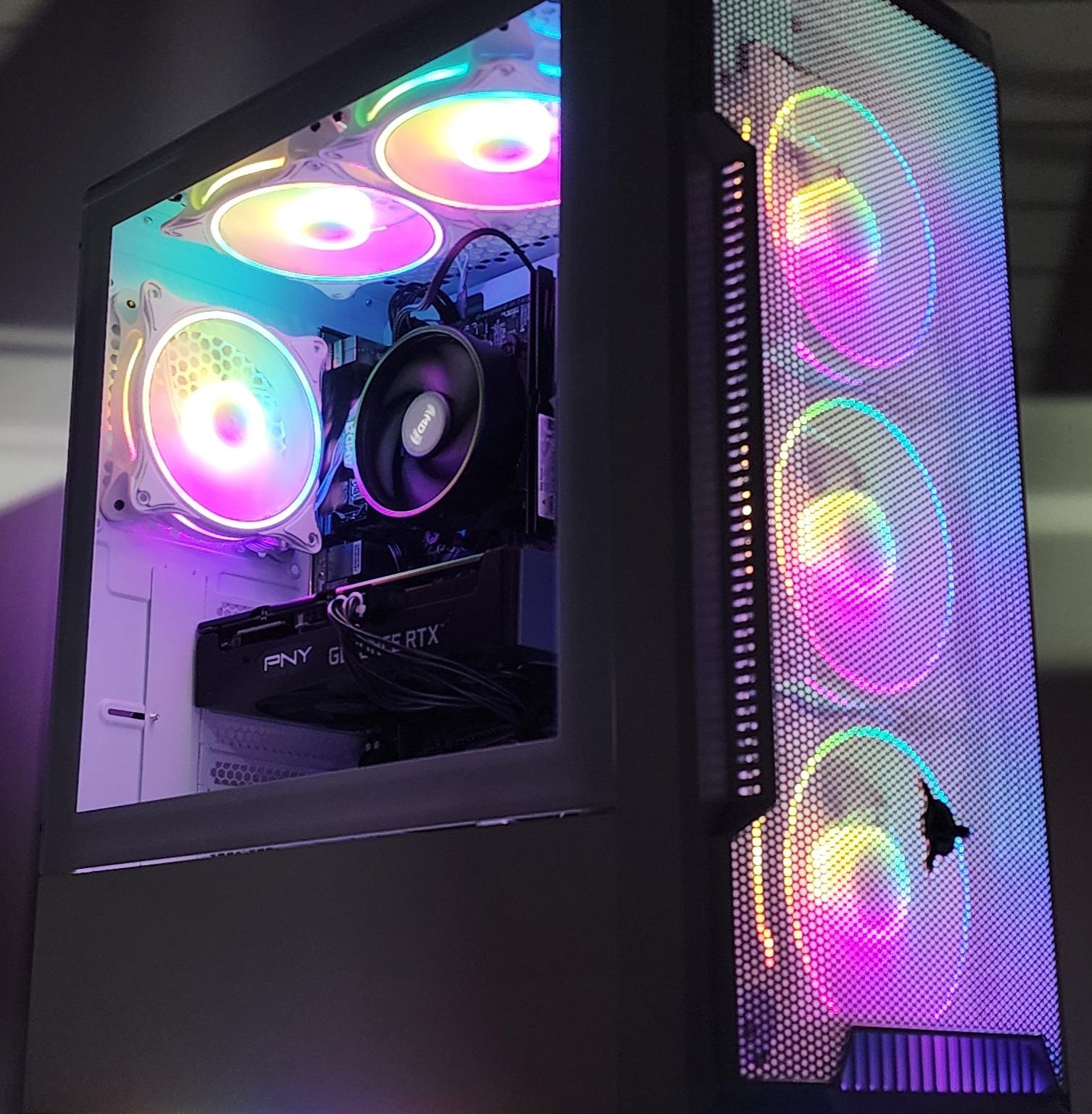 Gaming PC Ryzen 3 4100 16GB RAM 512GB SSD RTX 3050 8GB Windows 11 Computer