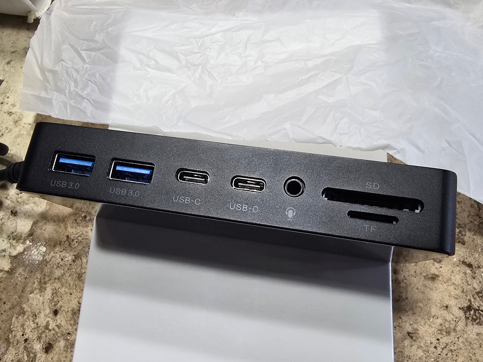 Thunderbolt 4 Dock Dual HDMI+VGA with Power Adapter Compatible with Surface Pro USB C MacBook
