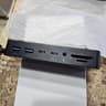 Thunderbolt 4 Dock Dual HDMI+VGA with Power Adapter Compatible with Surface Pro USB C MacBook