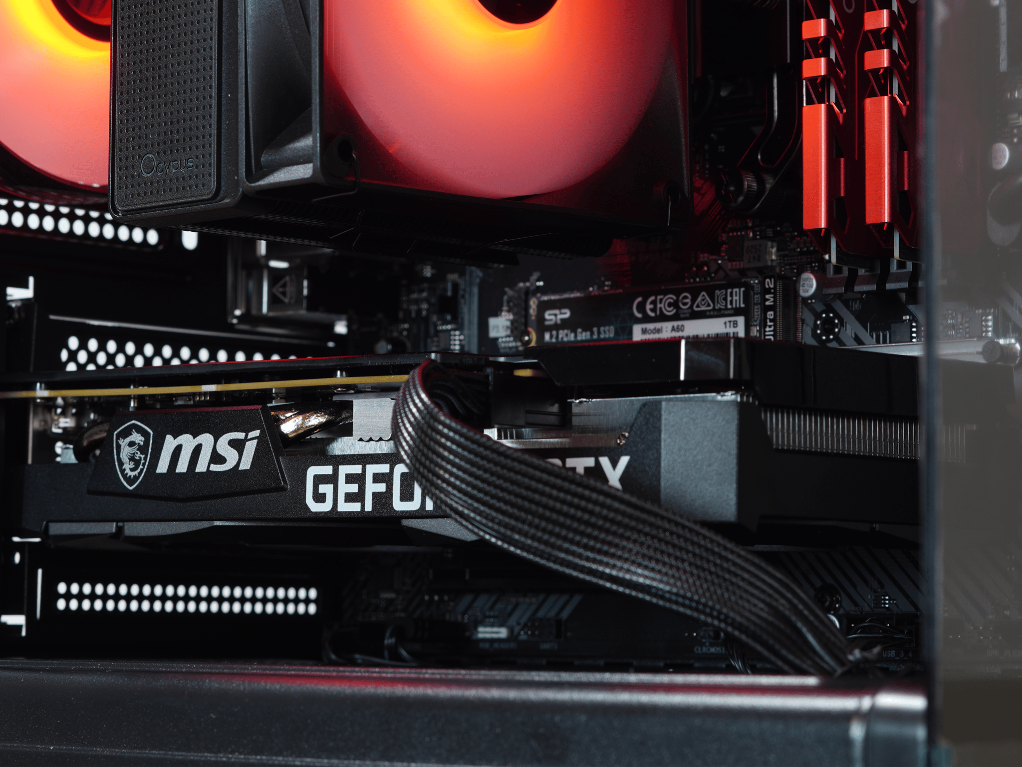 🔴Havoc🔴 RTX 3060, Ryzen 5 5500, 16GB DDR4 RAM, 1TB SSD w/ Wifi | 1080p Gaming PC |